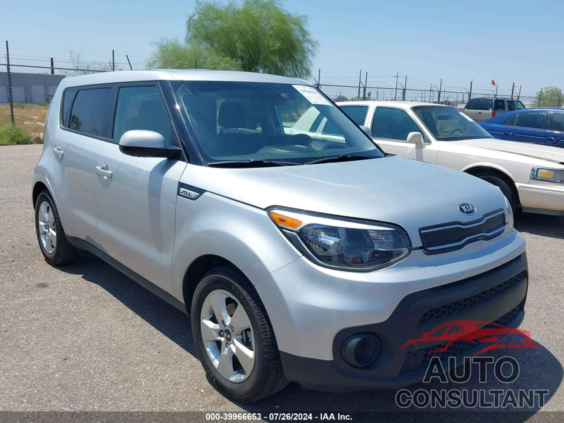 KIA SOUL 2019 - KNDJN2A24K7694929