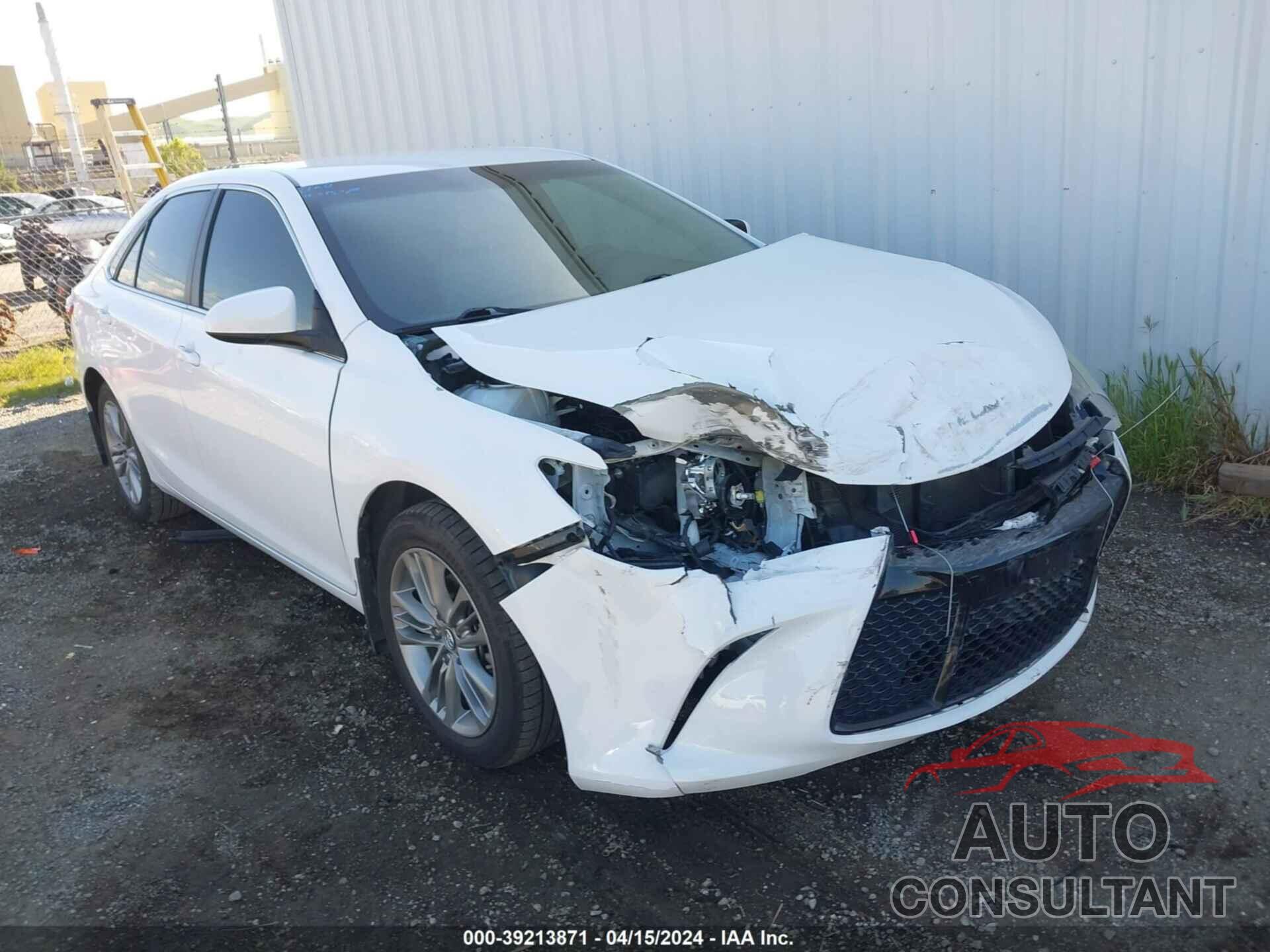 TOYOTA CAMRY 2017 - 4T1BF1FK4HU638886