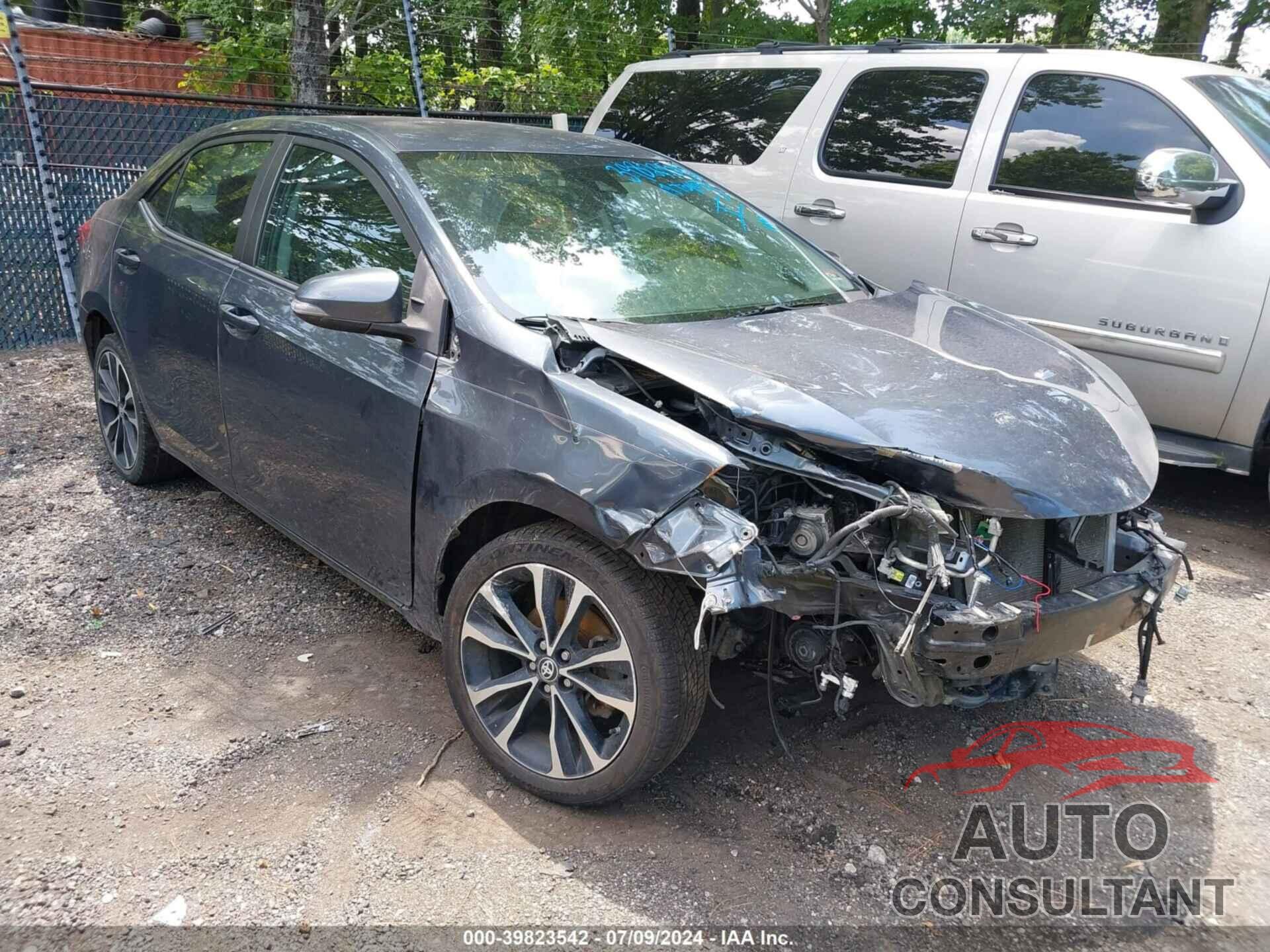 TOYOTA COROLLA 2017 - 2T1BURHE9HC816322
