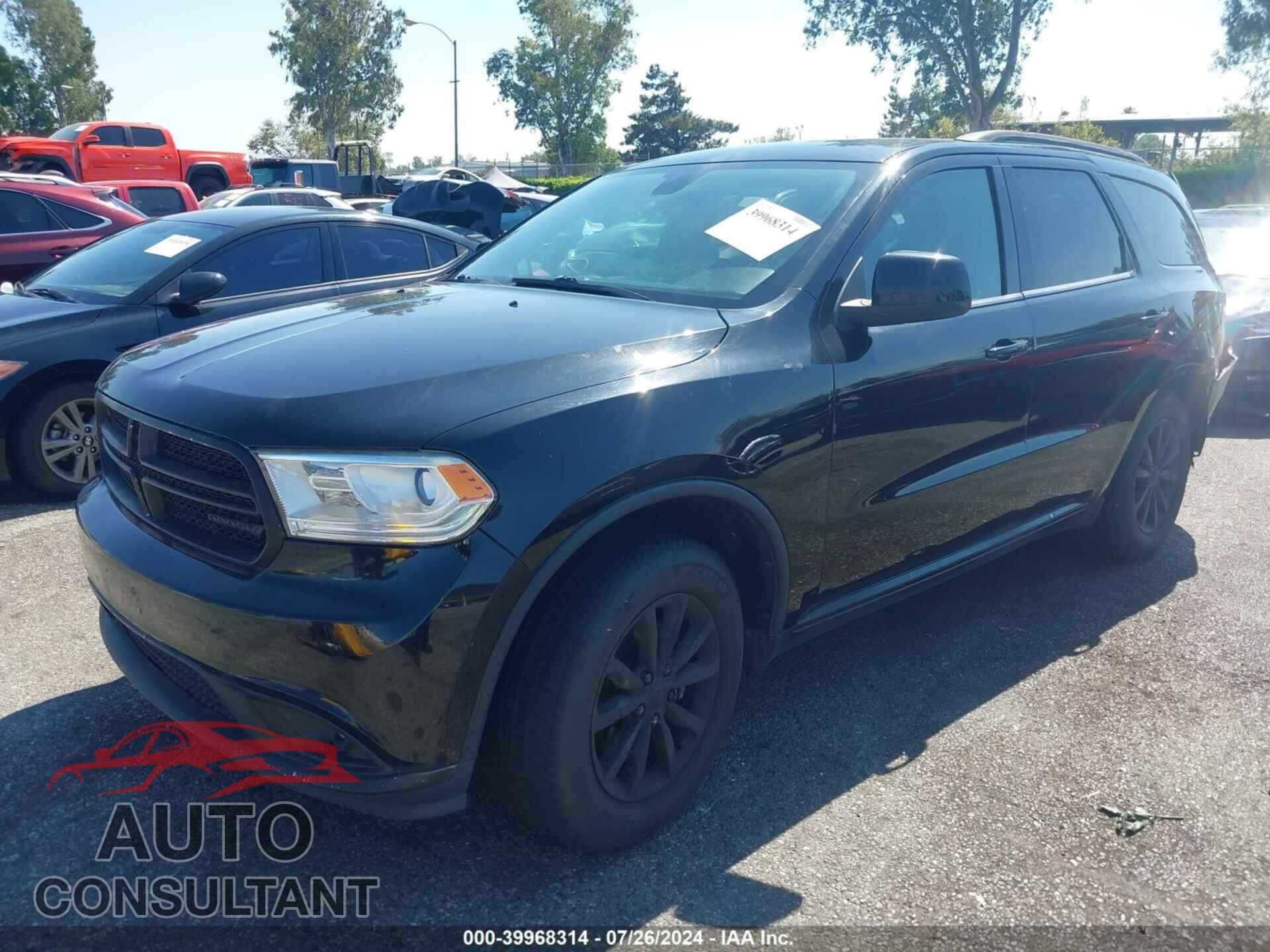 DODGE DURANGO 2017 - 1C4RDHAG4HC724712