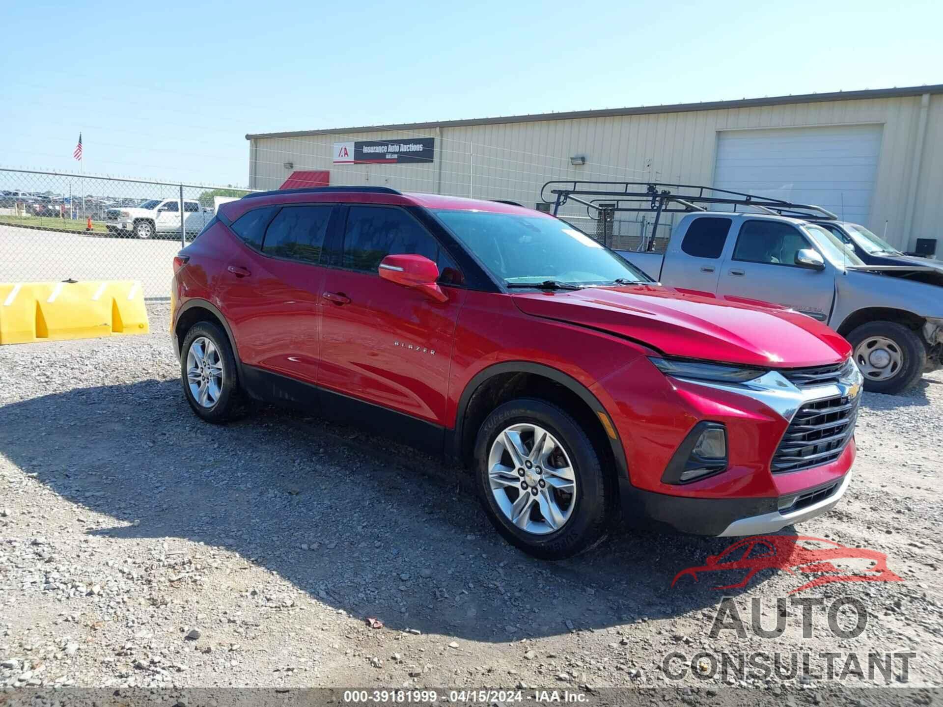 CHEVROLET BLAZER 2019 - 3GNKBDRS9KS701833