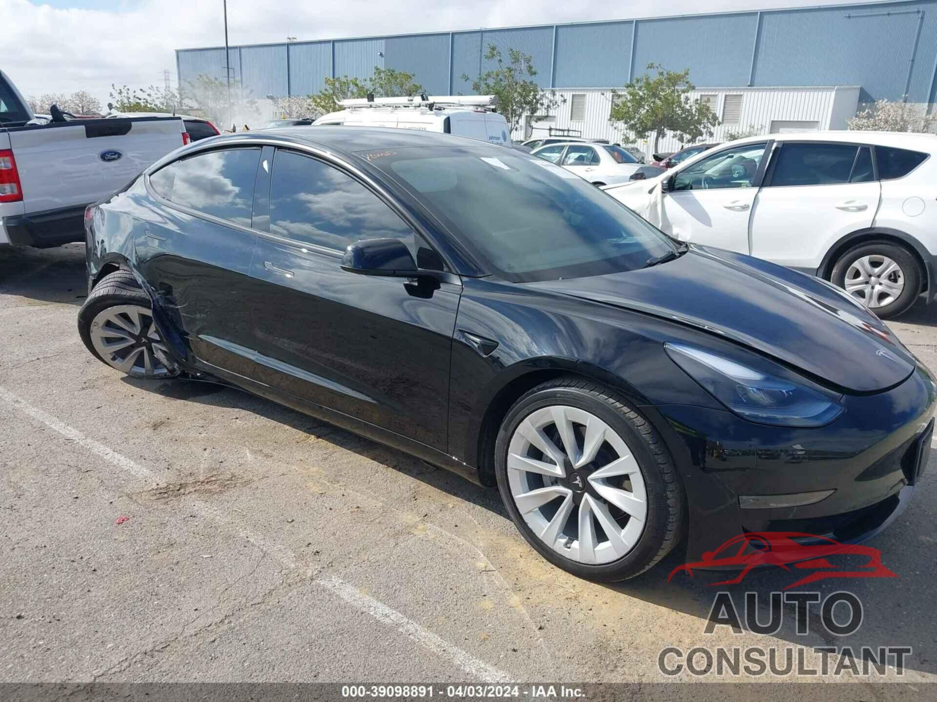 TESLA MODEL 3 2022 - 5YJ3E1EA2NF373863