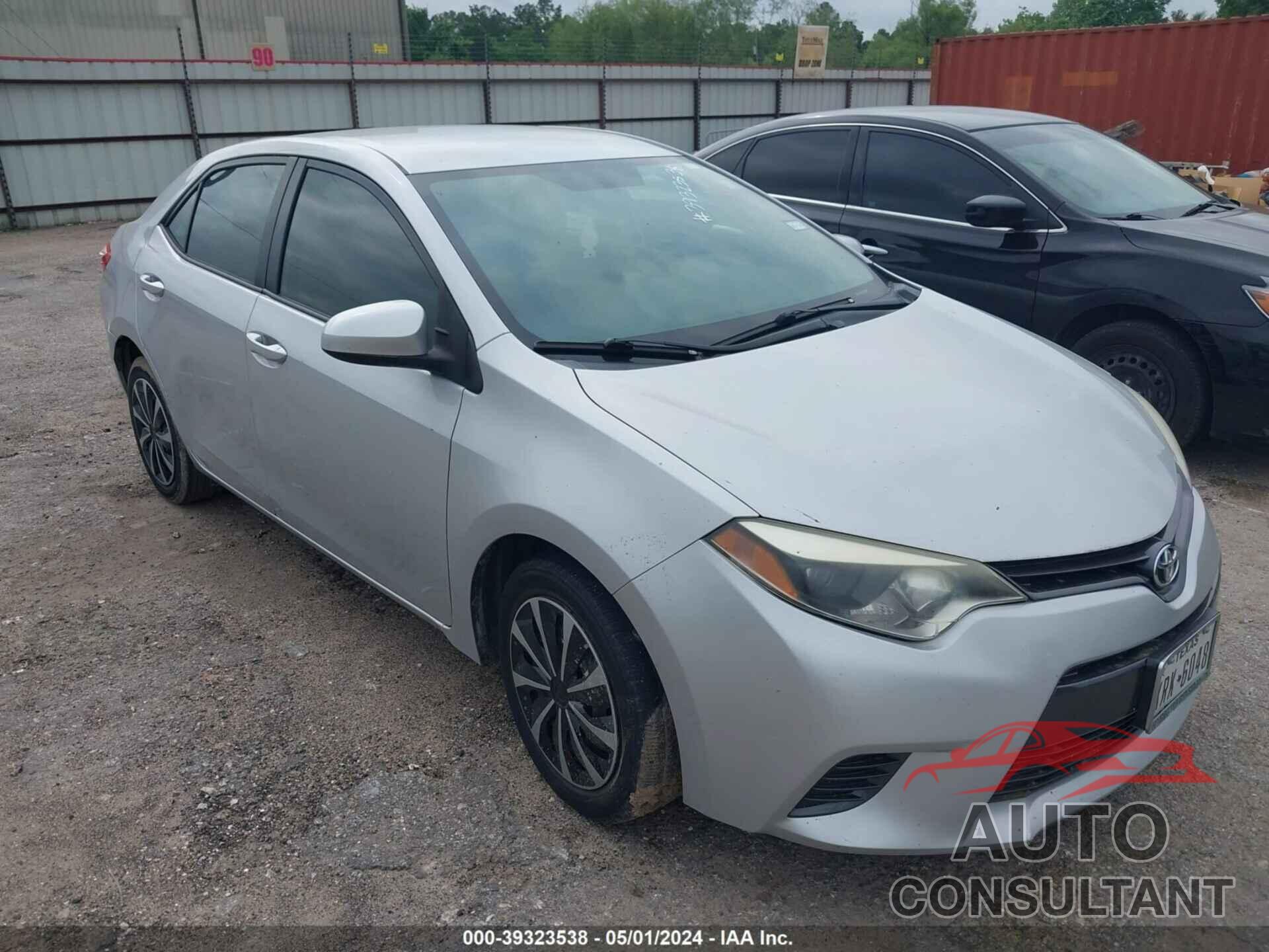 TOYOTA COROLLA 2016 - 5YFBURHE0GP512035