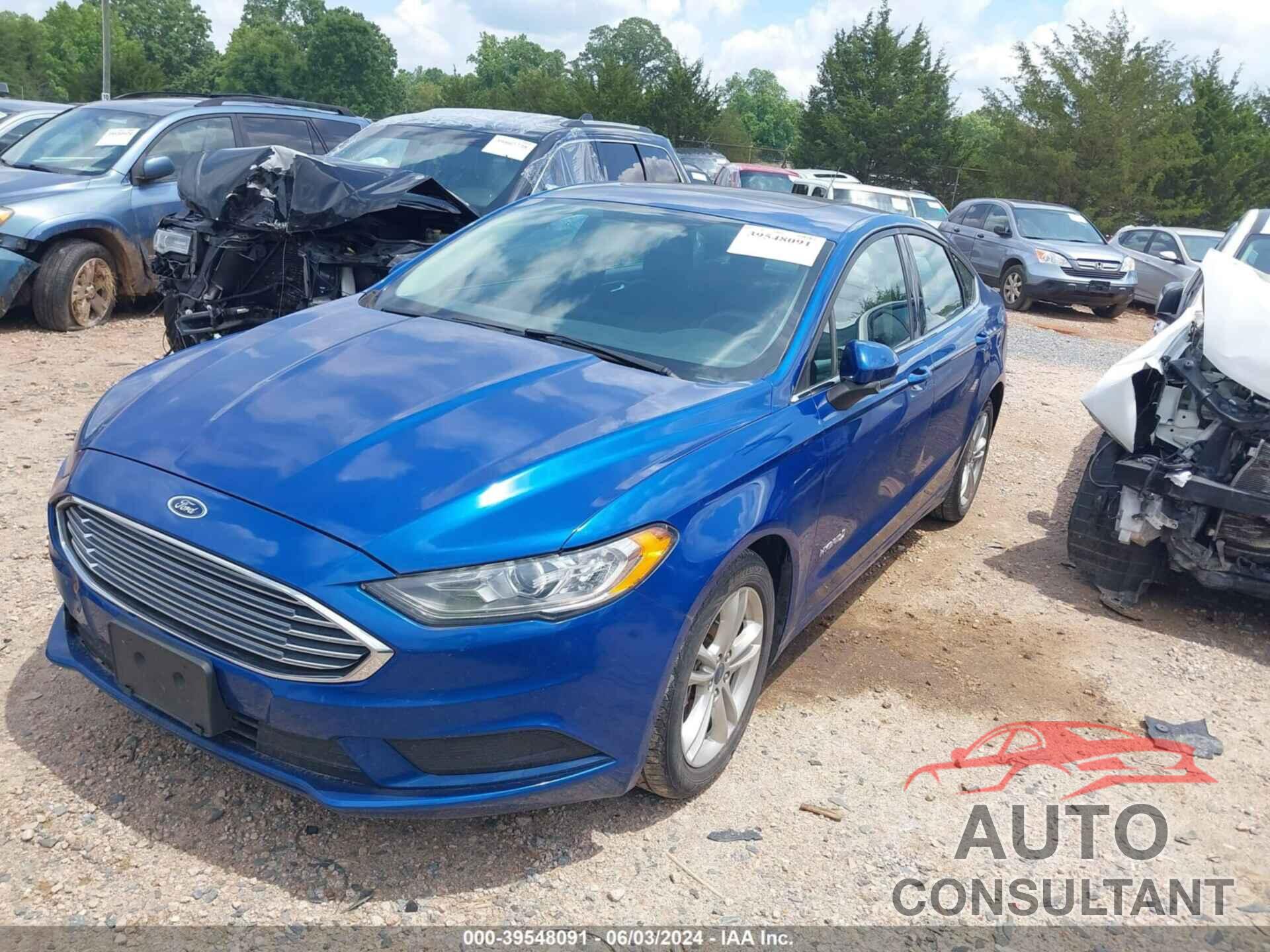 FORD FUSION HYBRID 2018 - 3FA6P0LU1JR116433