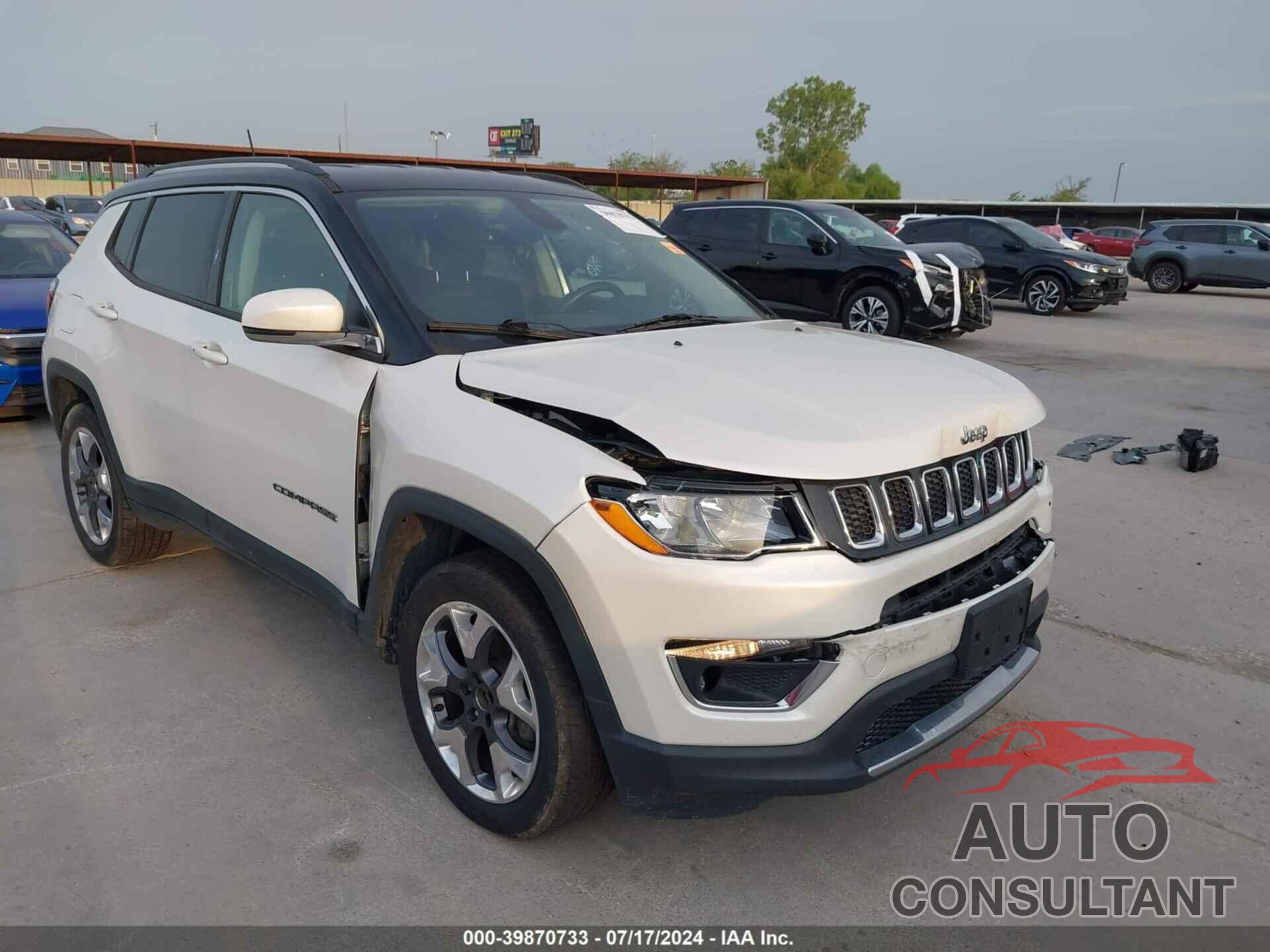 JEEP COMPASS 2018 - 3C4NJDCBXJT212044