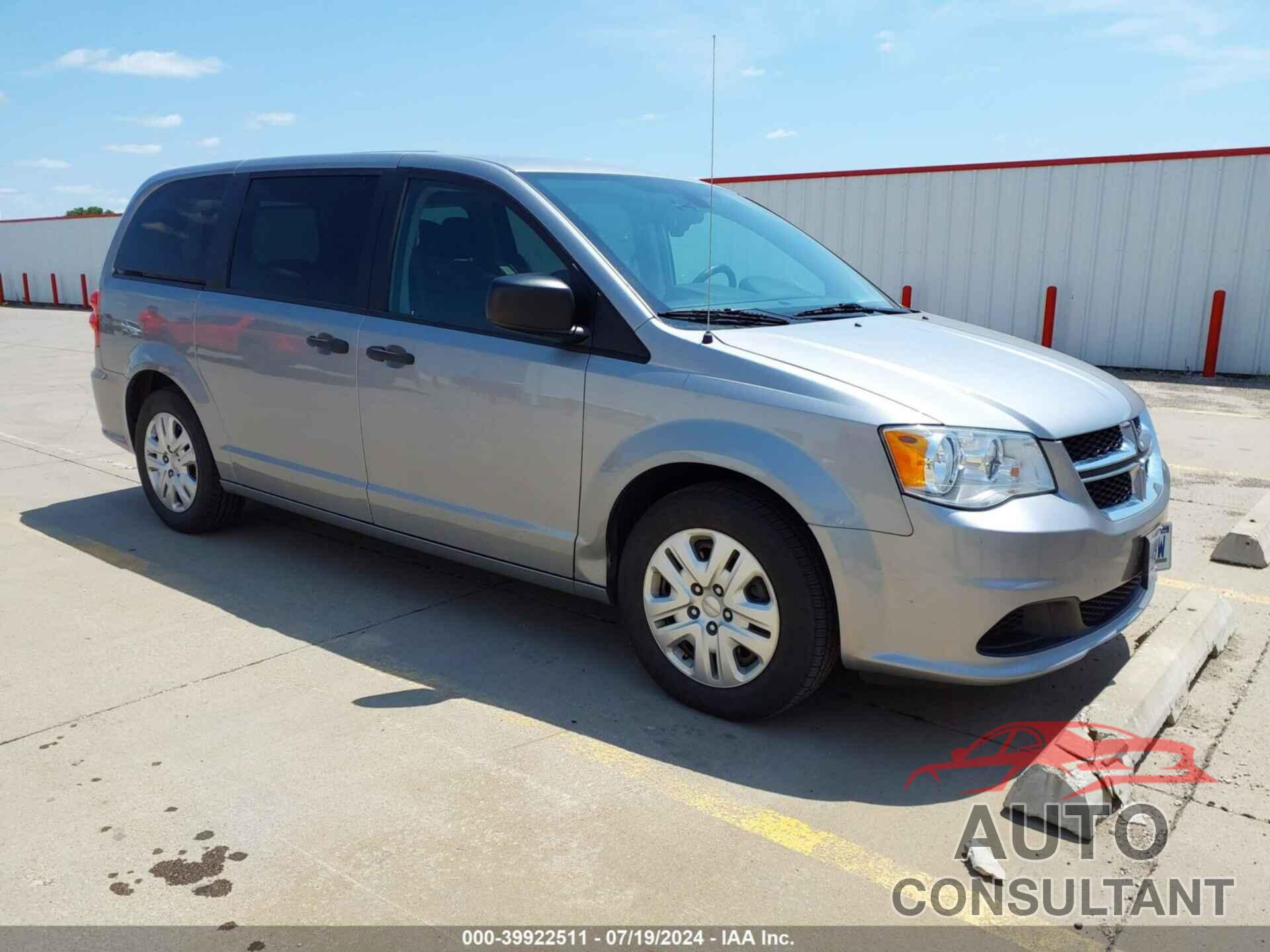 DODGE GRAND CARAVAN 2019 - 2C4RDGBG1KR690459