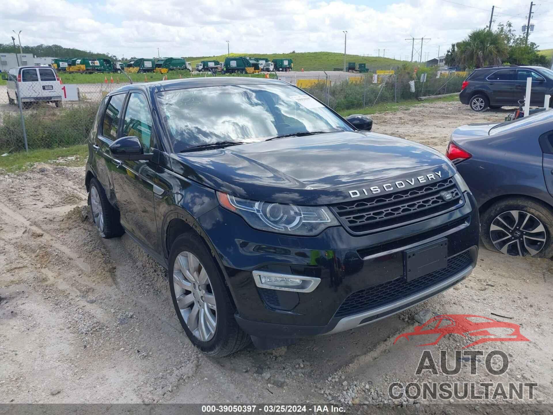 LAND ROVER DISCOVERY SPORT 2016 - SALCT2BGXGH612432