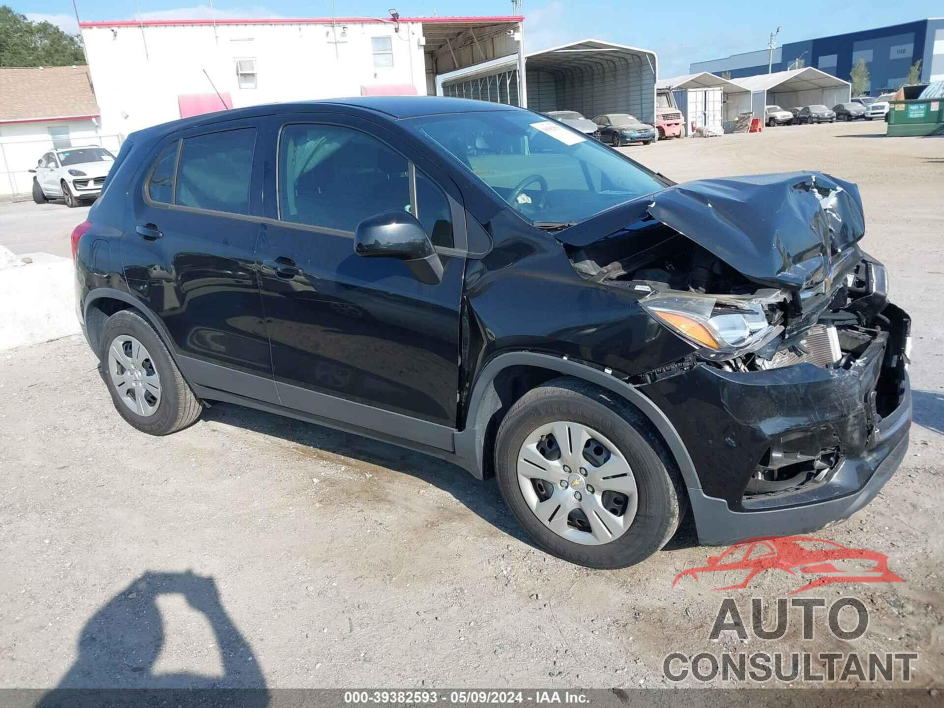 CHEVROLET TRAX 2017 - 3GNCJKSB6HL274328