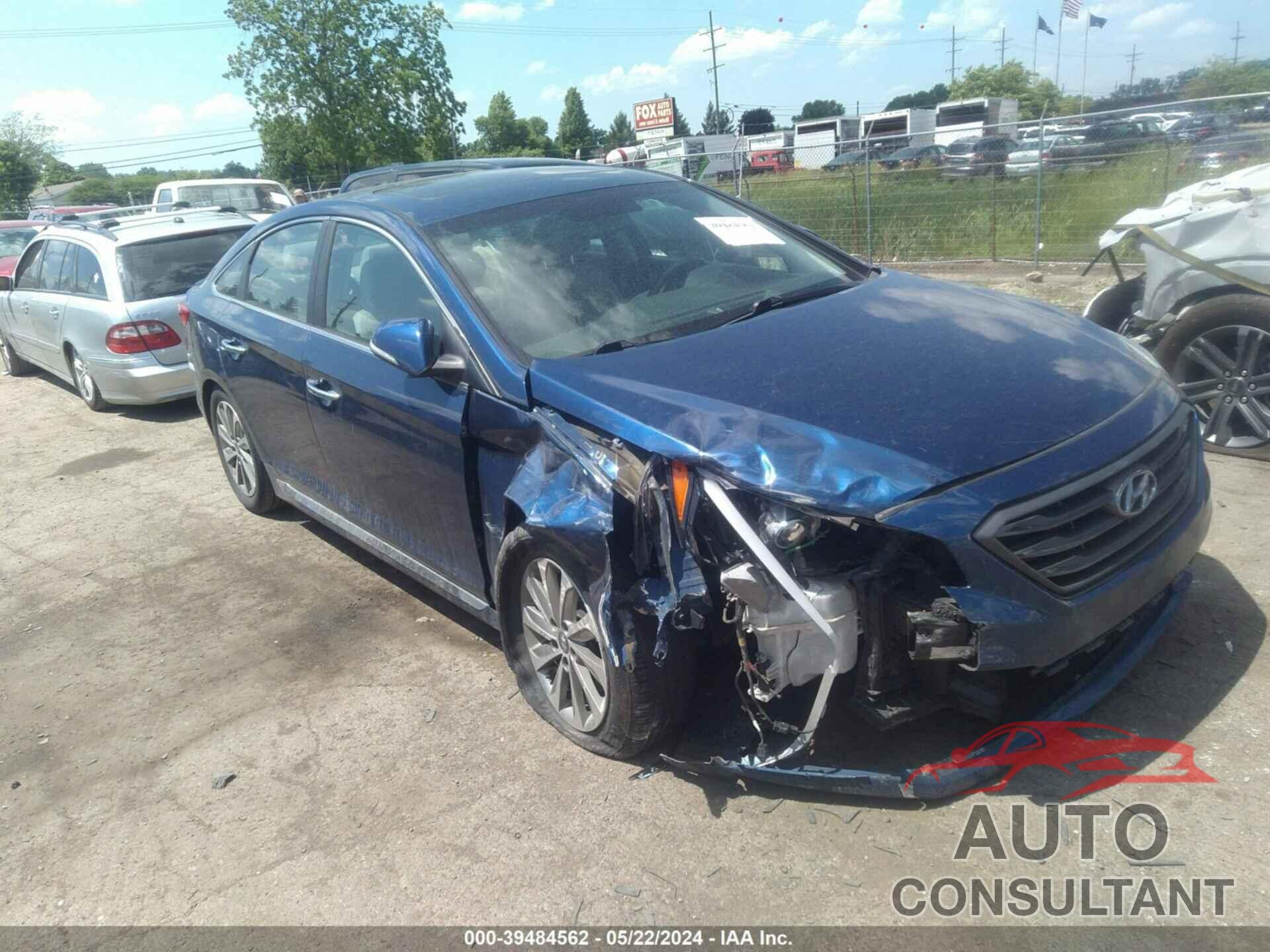 HYUNDAI SONATA 2017 - 5NPE34AF5HH548386