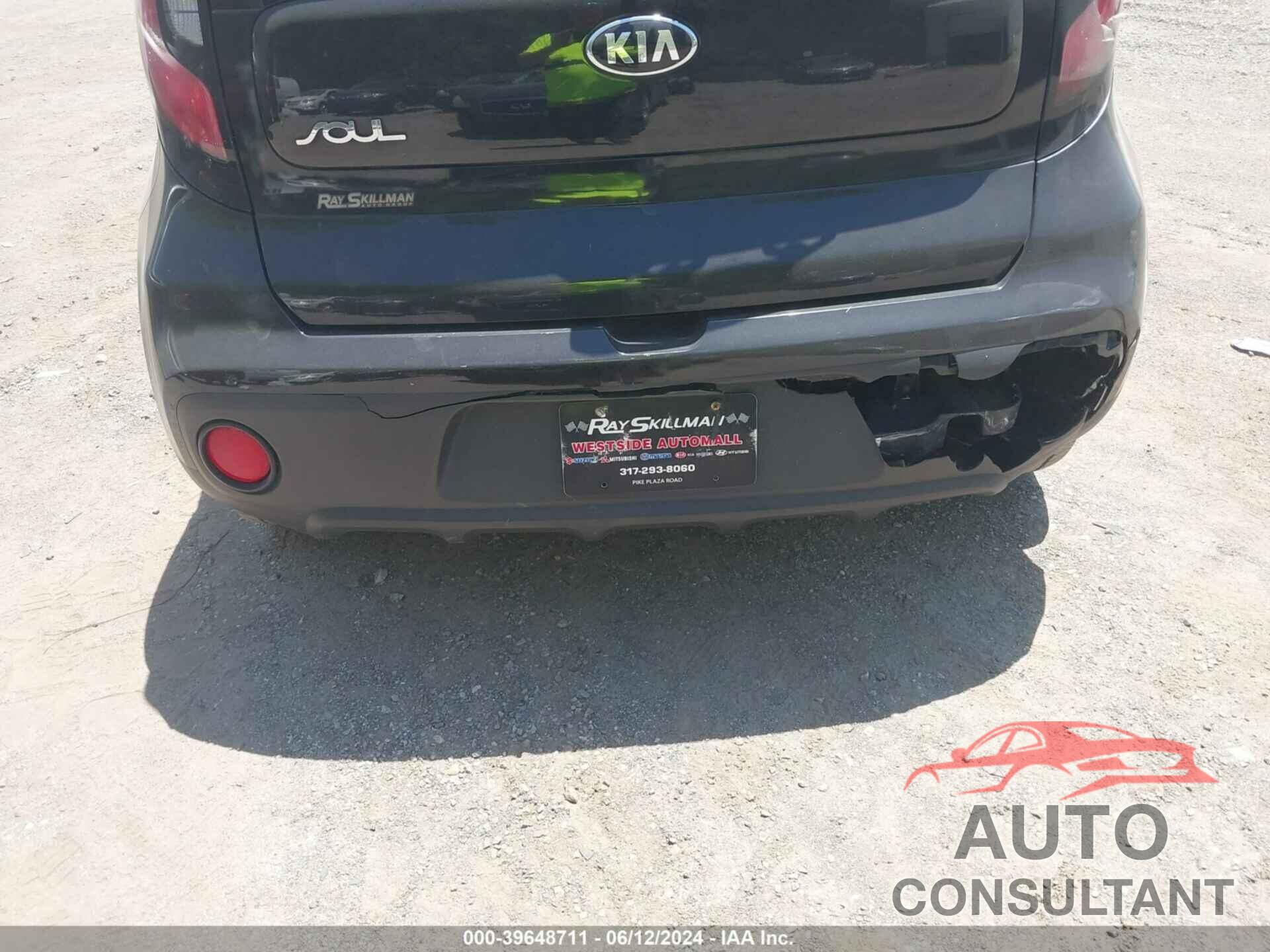 KIA SOUL 2017 - KNDJN2A28H7443470