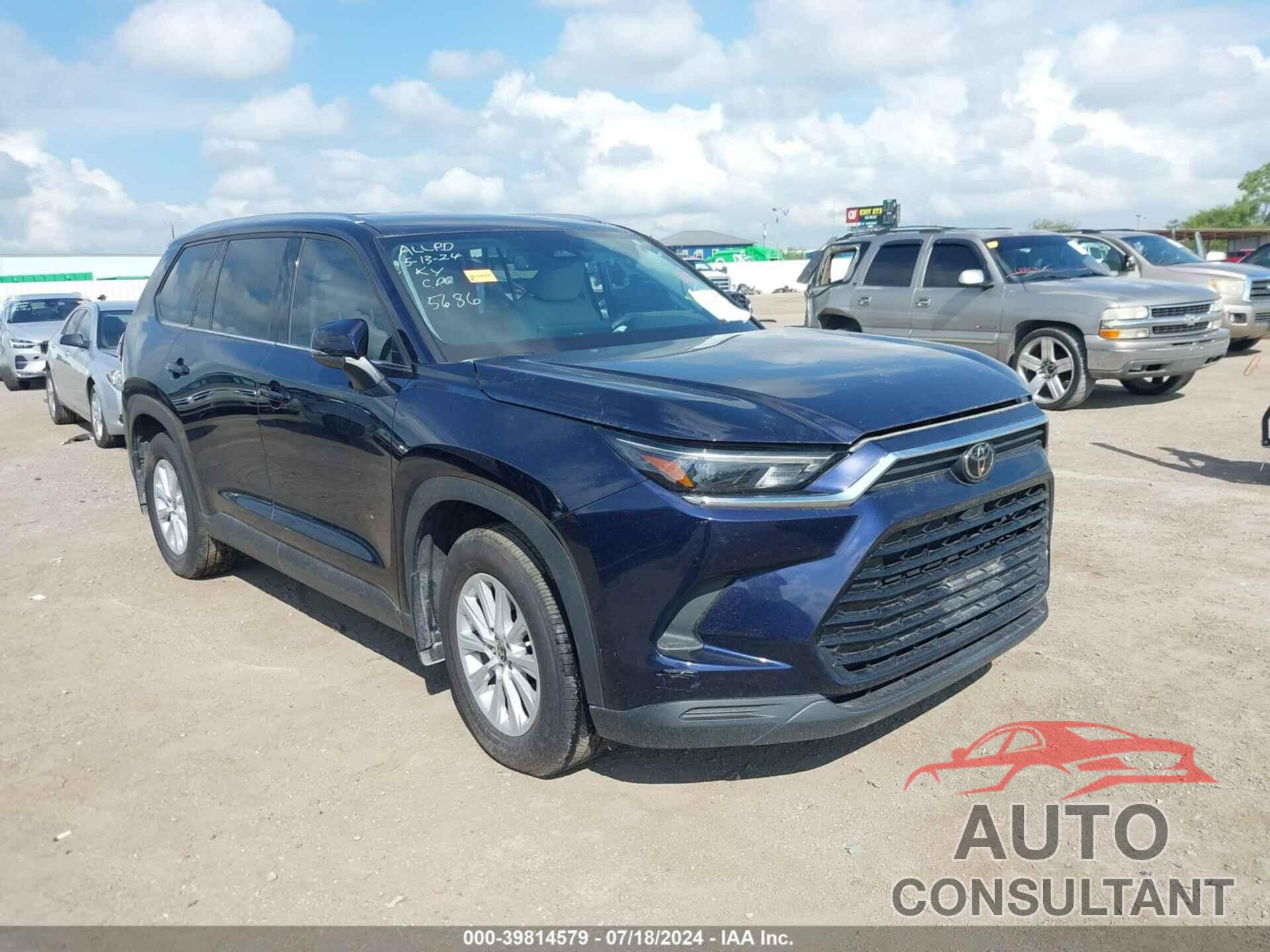 TOYOTA GRAND HIGHLANDER 2024 - 5TDAAAA51RS005686