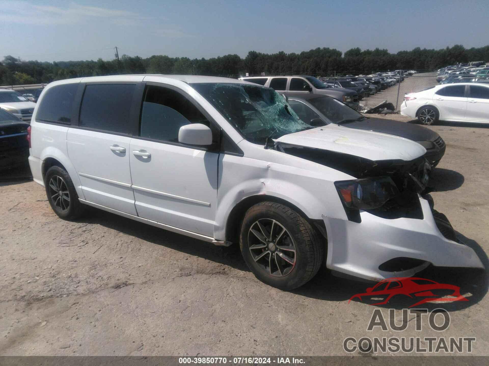 DODGE GRAND CARAVAN 2017 - 2C4RDGBG8HR762380