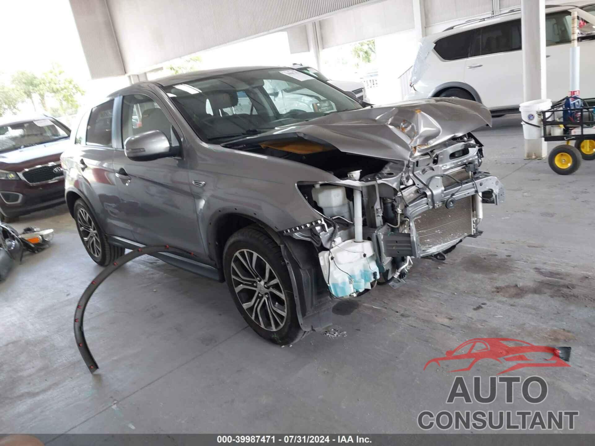 MITSUBISHI OUTLANDER SPORT 2019 - JA4AP3AU6KU035635