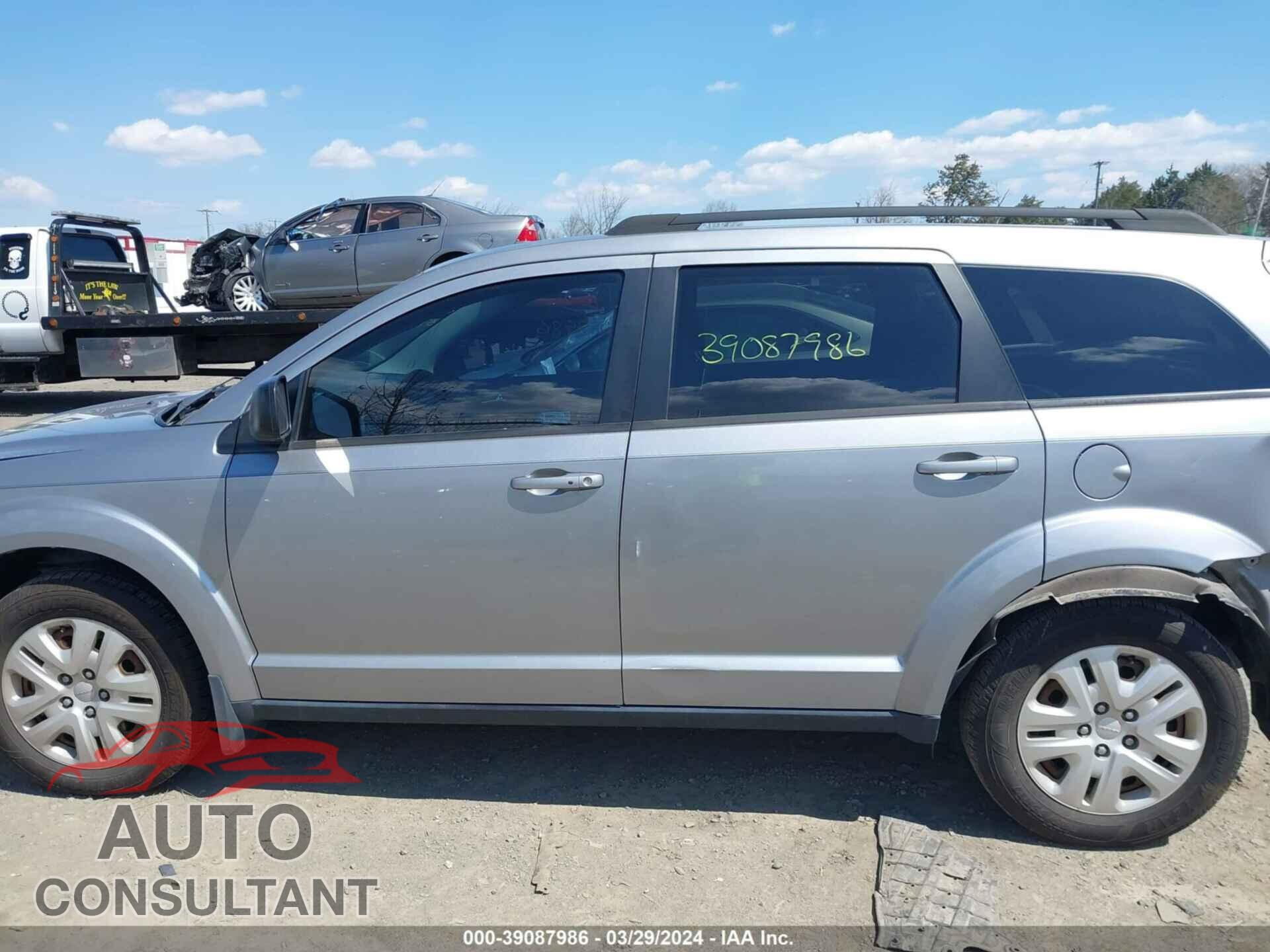 DODGE JOURNEY 2017 - 3C4PDCAB7HT545292