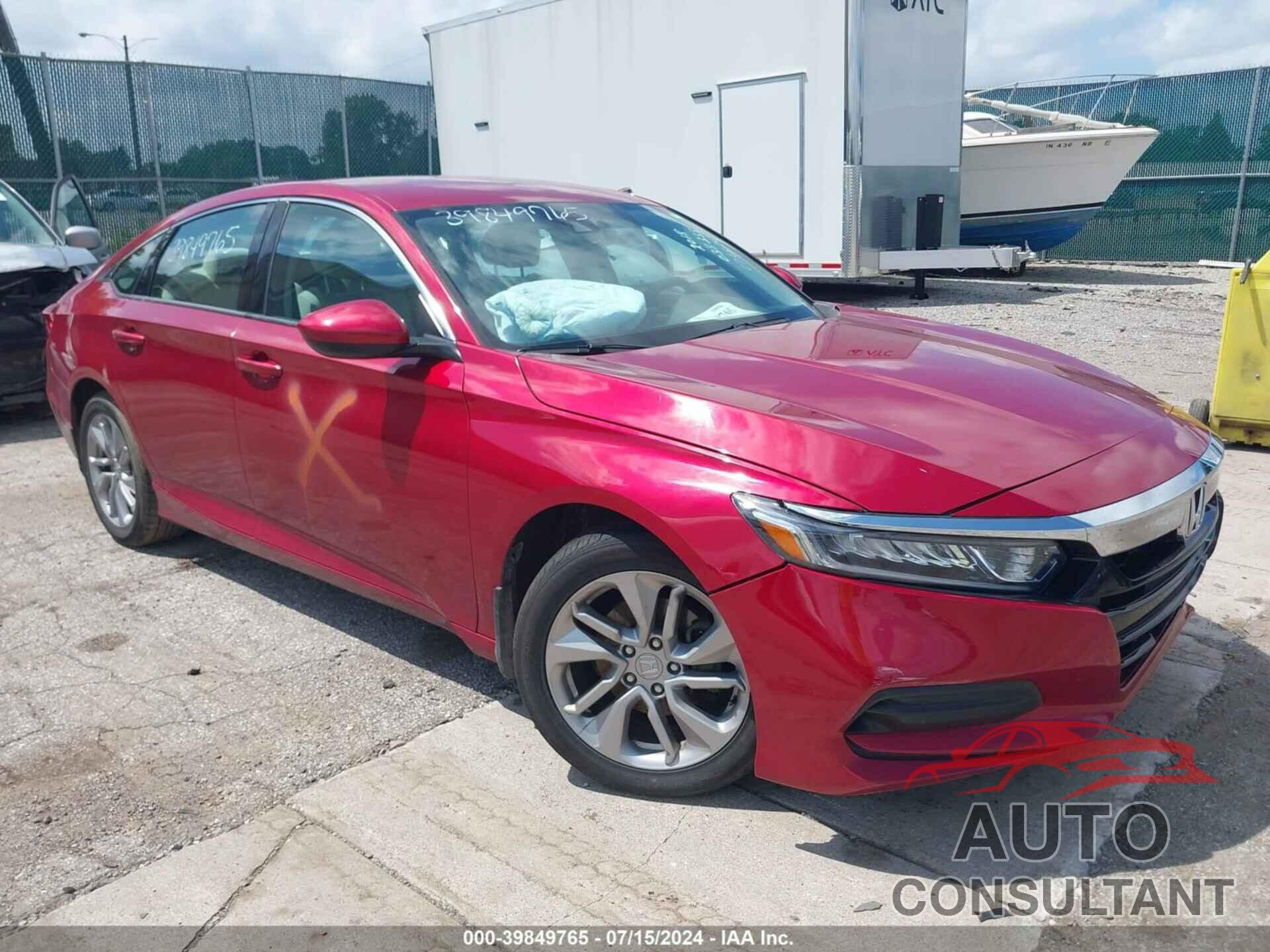 HONDA ACCORD 2018 - 1HGCV1F13JA038338