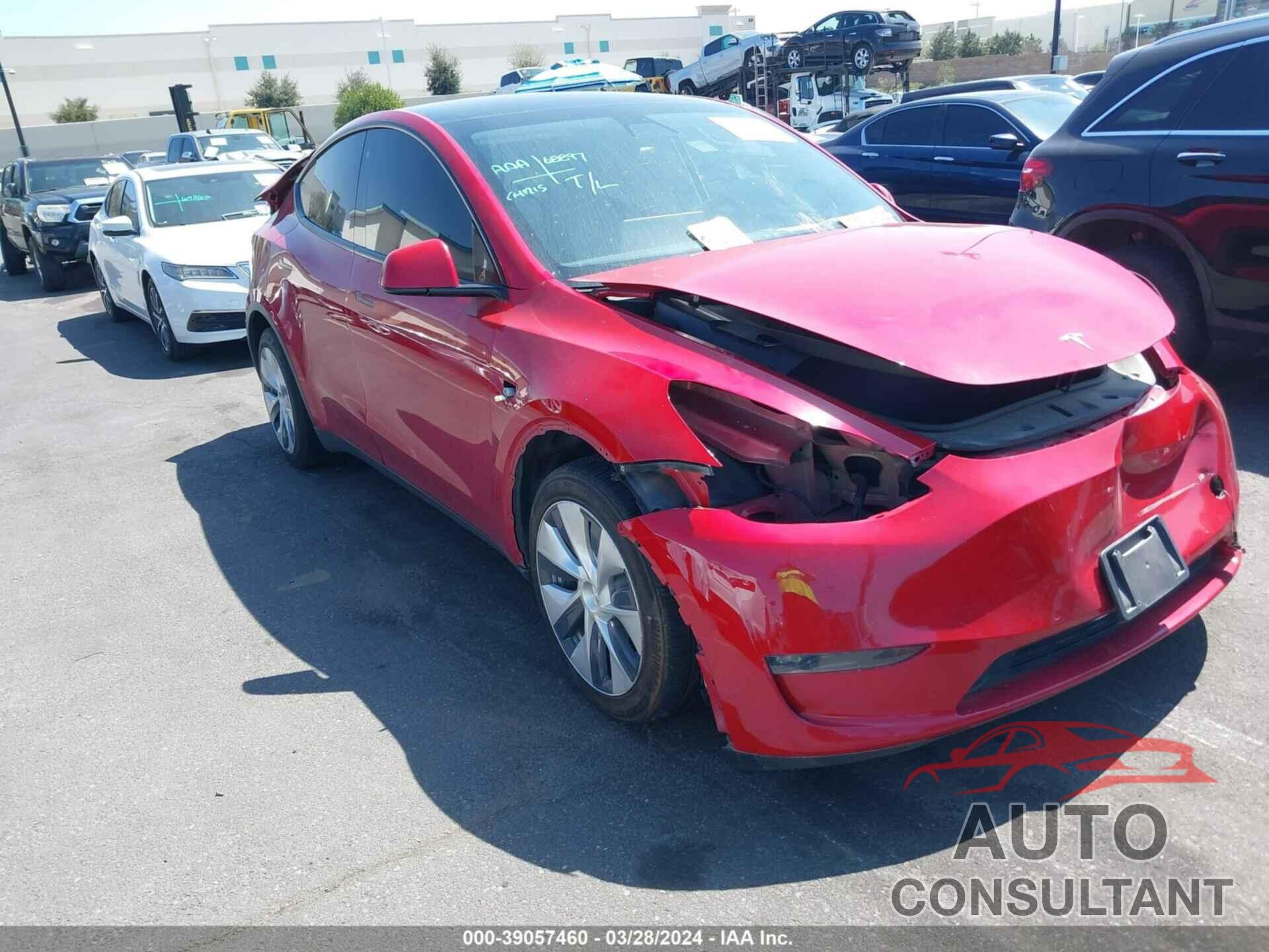 TESLA MODEL Y 2021 - 5YJYGDEE3MF060419