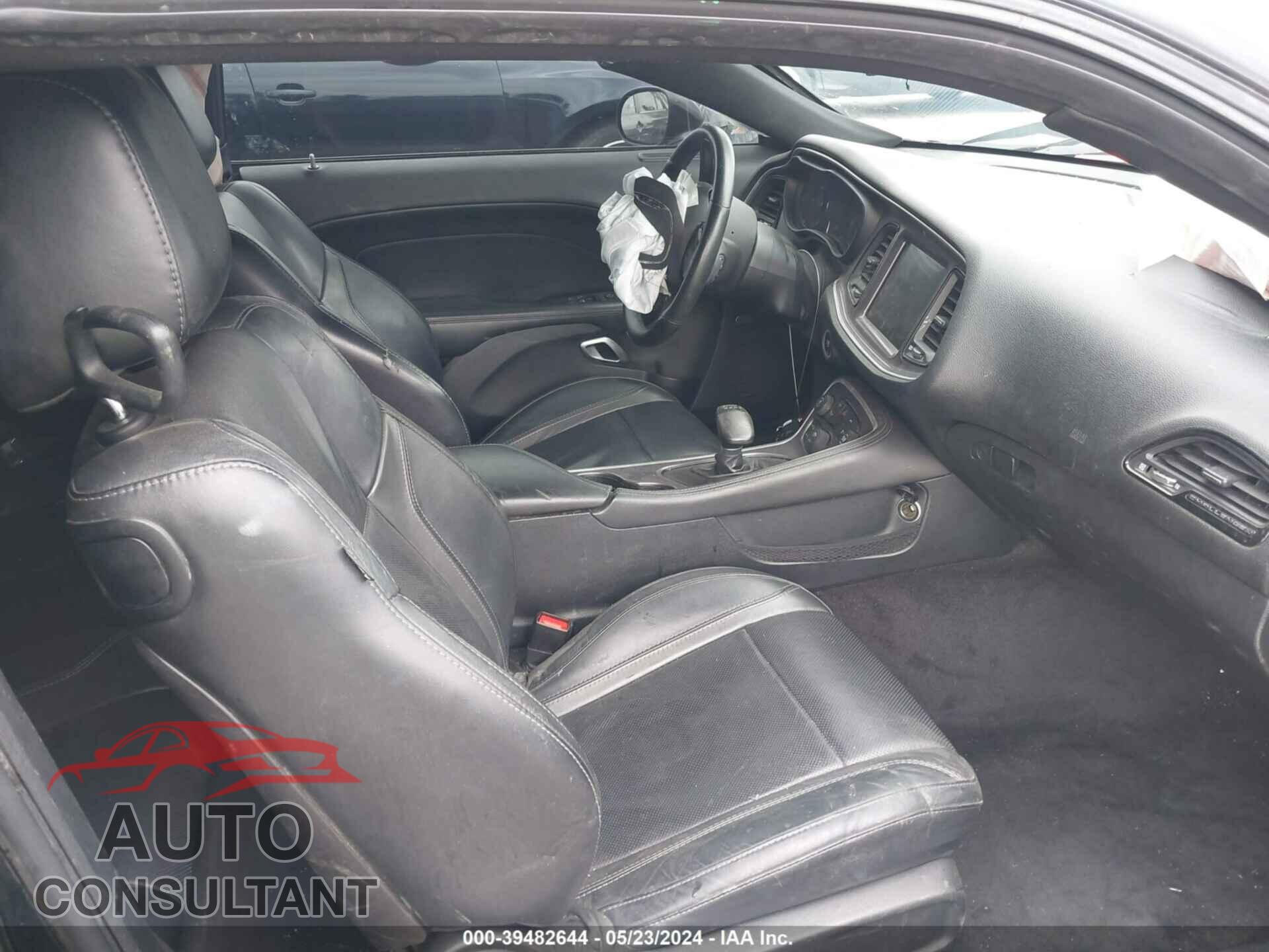 DODGE CHALLENGER 2016 - 2C3CDZAG2GH119521