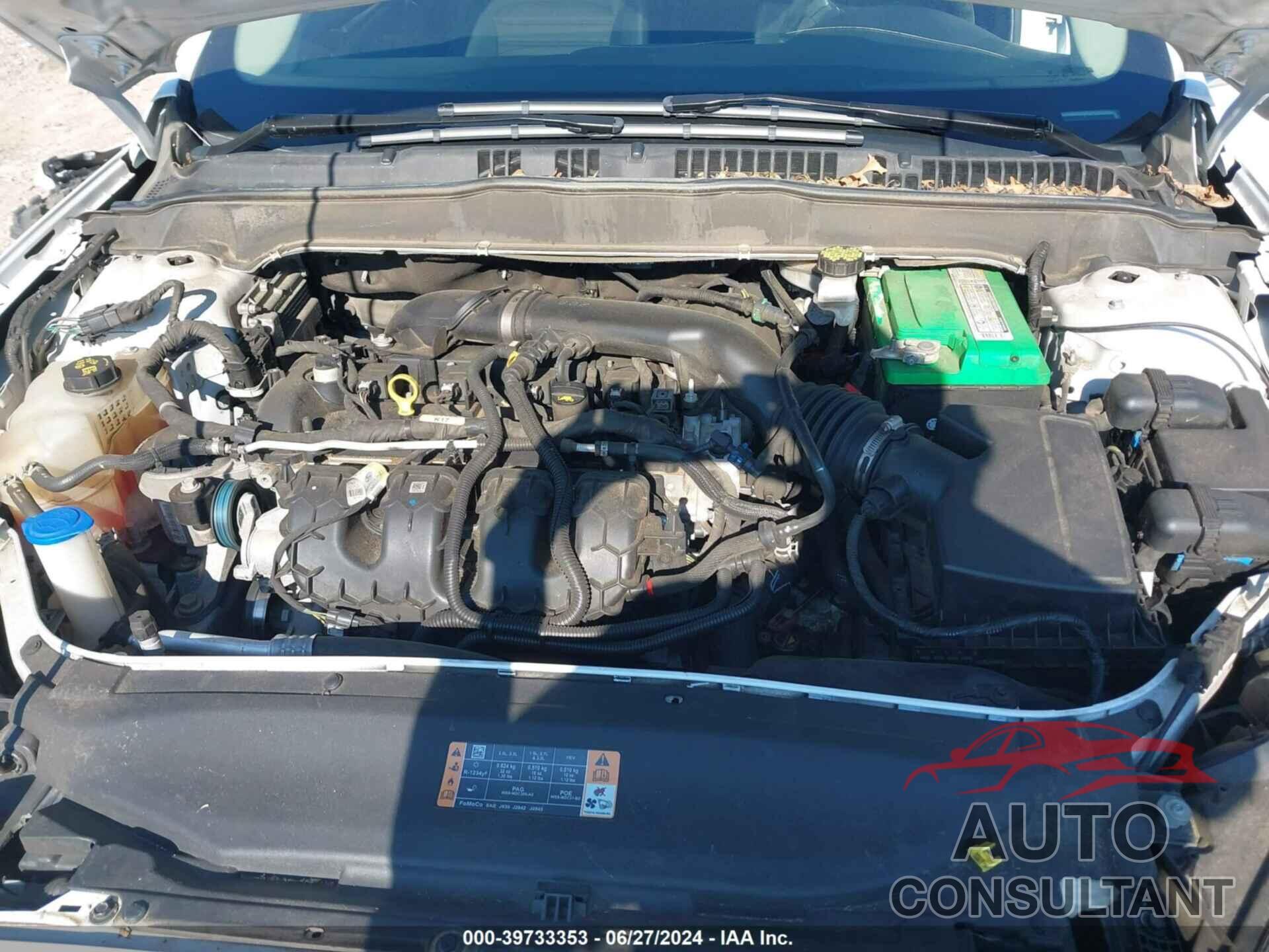 FORD FUSION 2019 - 3FA6P0T9XKR259426