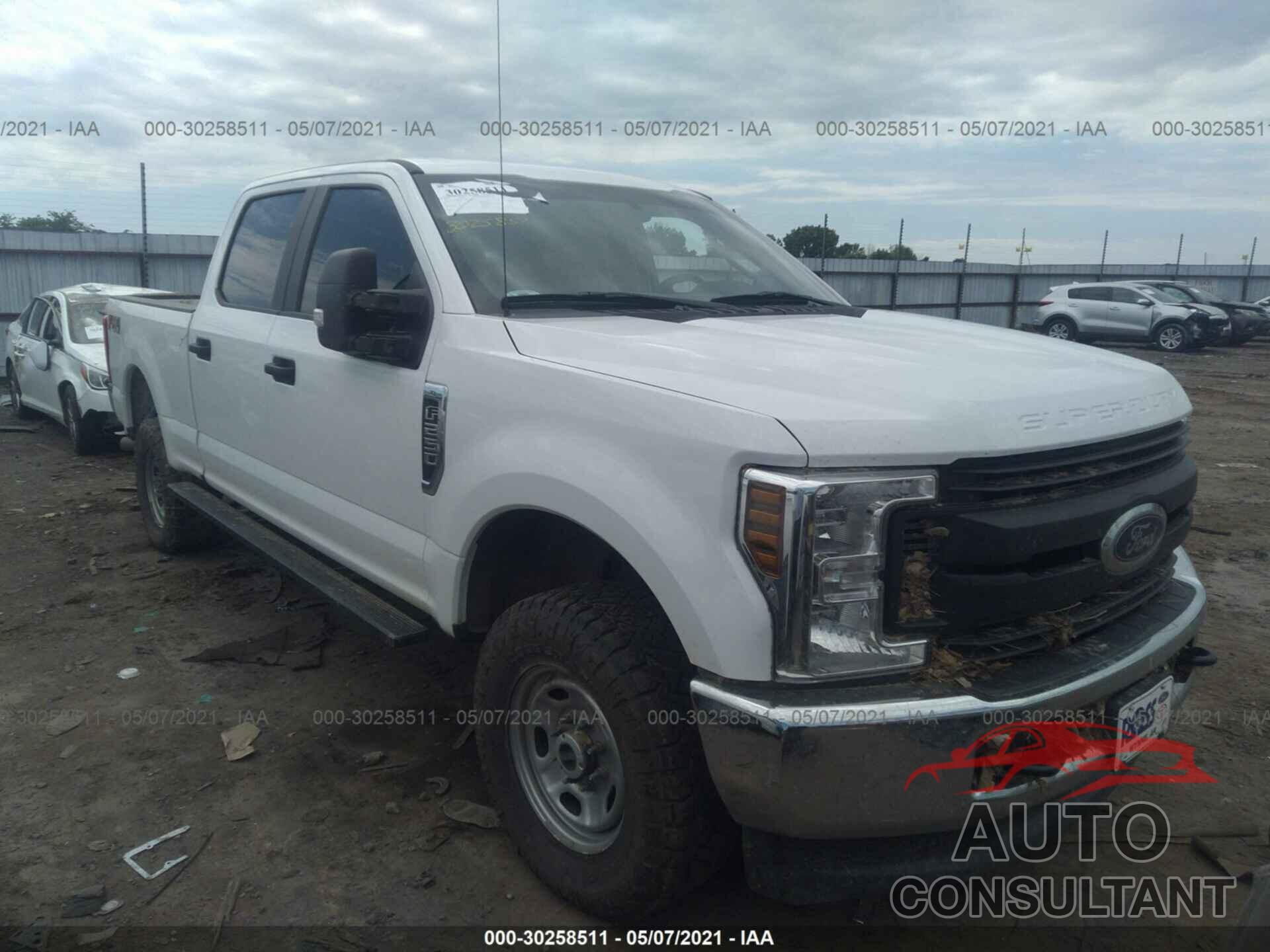 FORD SUPER DUTY F-250 SRW 2019 - 1FT7W2B60KEF79720