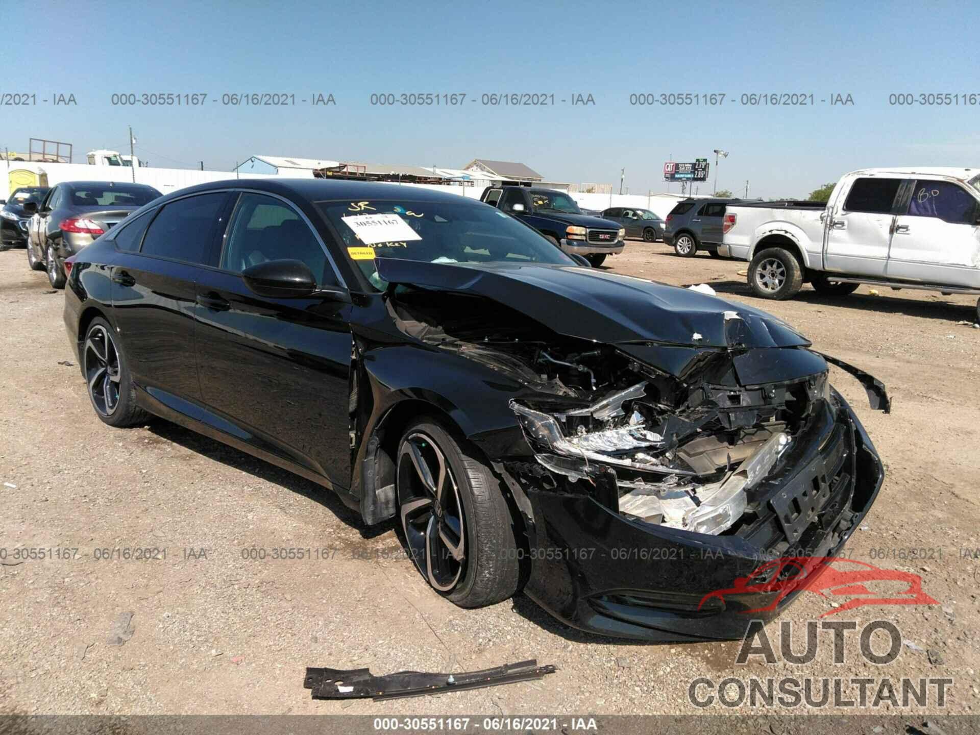 HONDA ACCORD SEDAN 2018 - 1HGCV1F3XJA092009