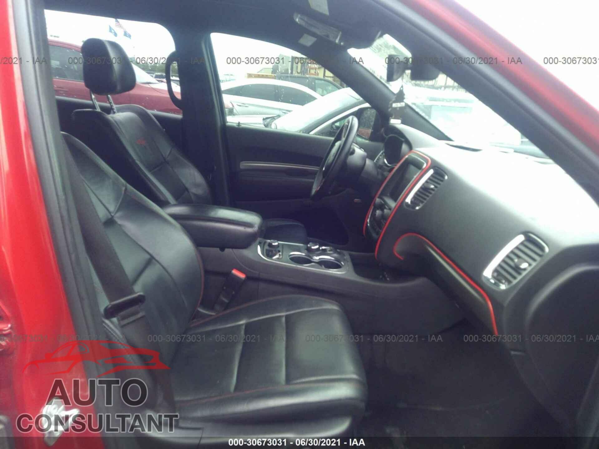 DODGE DURANGO 2017 - 1C4SDJCT2HC833883