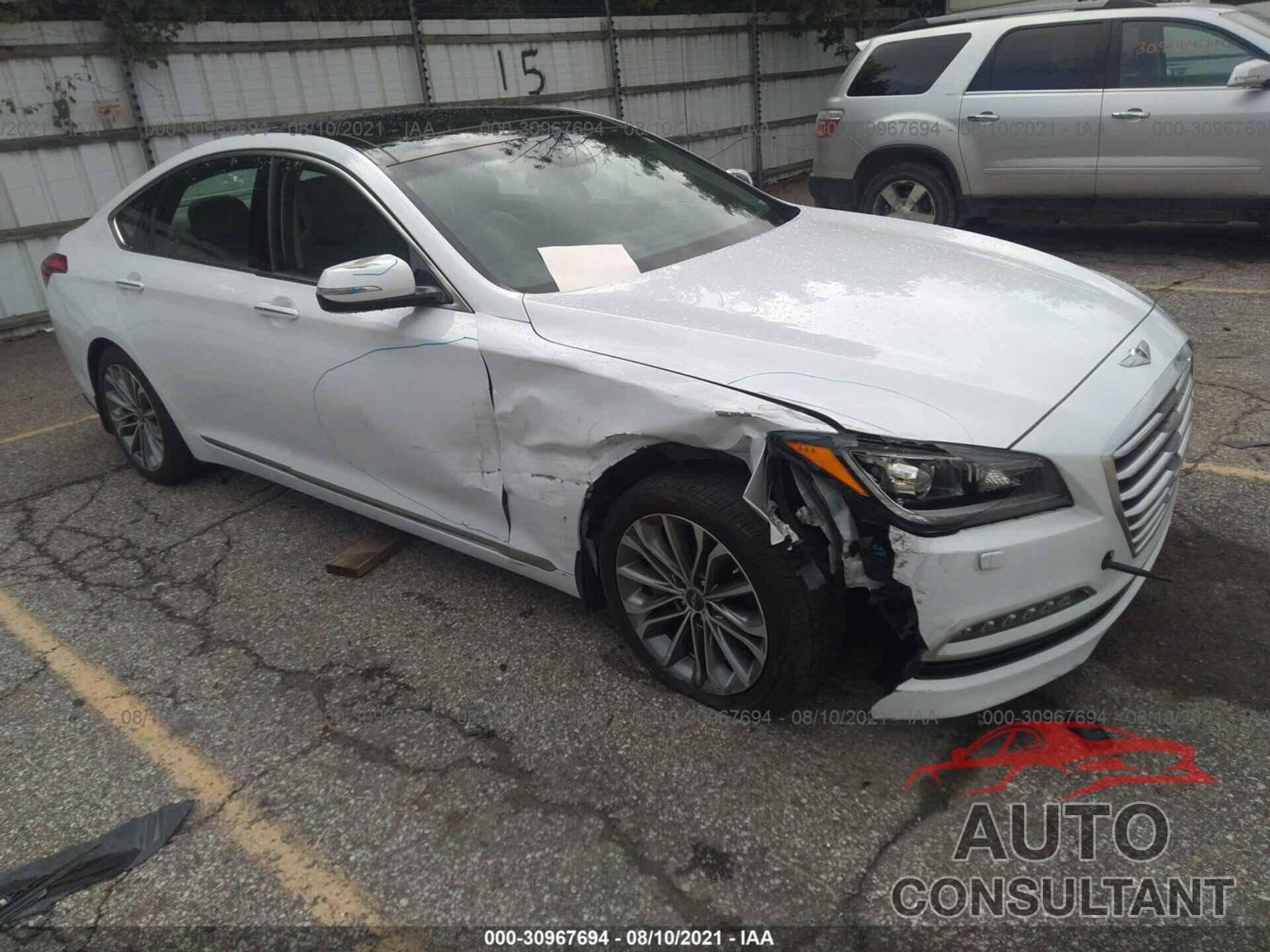 HYUNDAI GENESIS 2016 - KMHGN4JEXGU143960