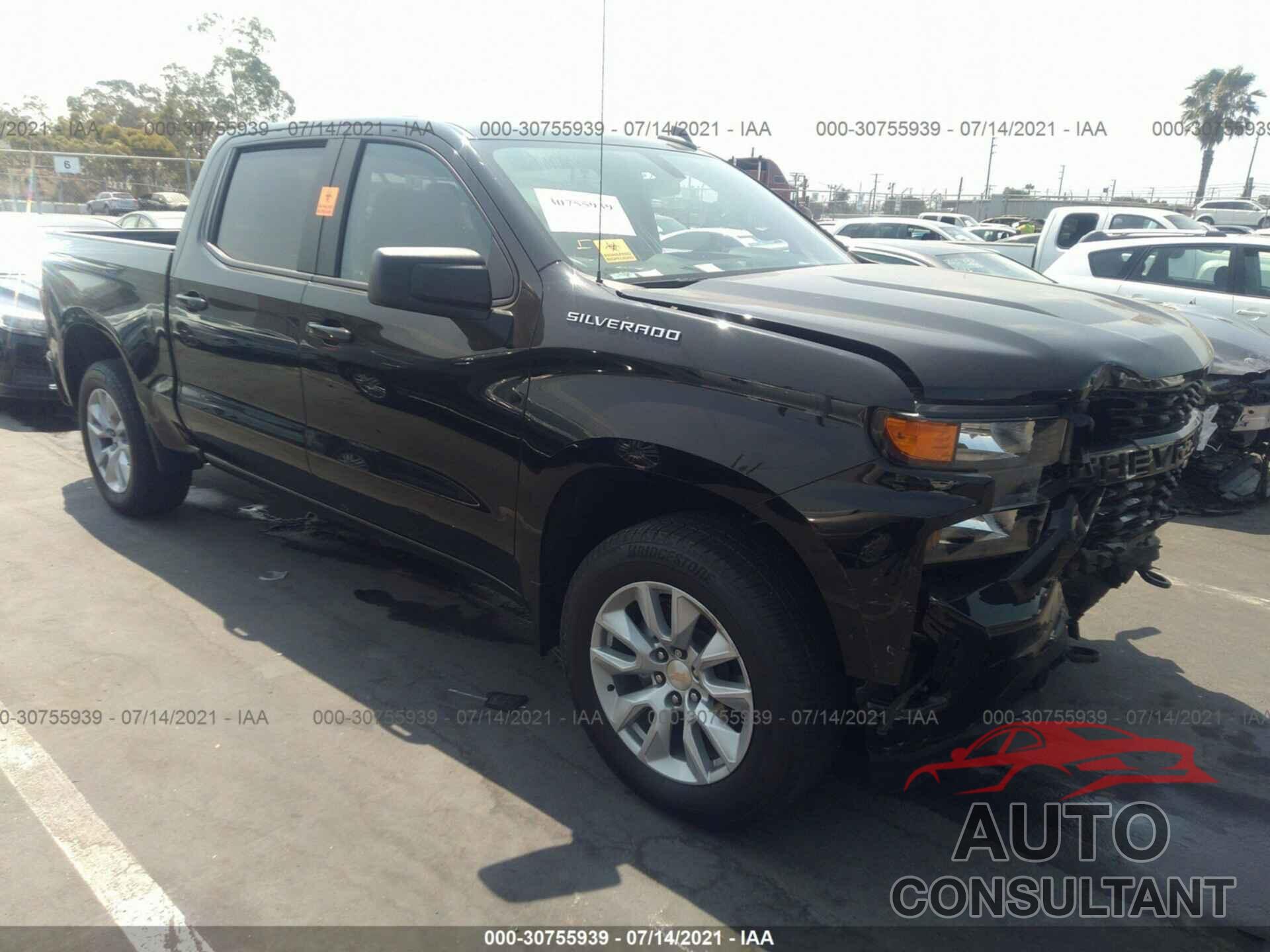 CHEVROLET SILVERADO 1500 2021 - 3GCPYBEKXMG185933