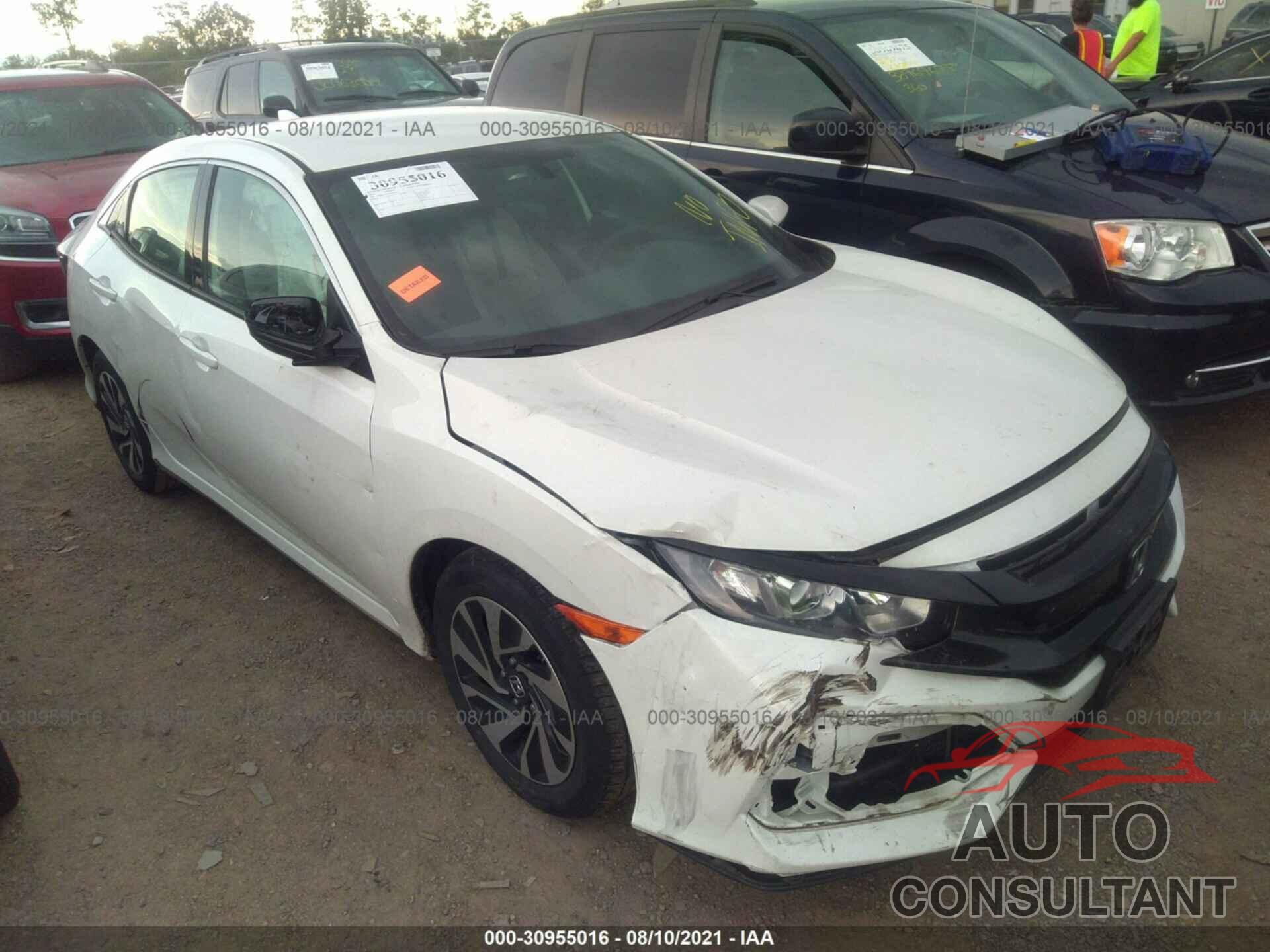 HONDA CIVIC HATCHBACK 2018 - SHHFK7H22JU233639