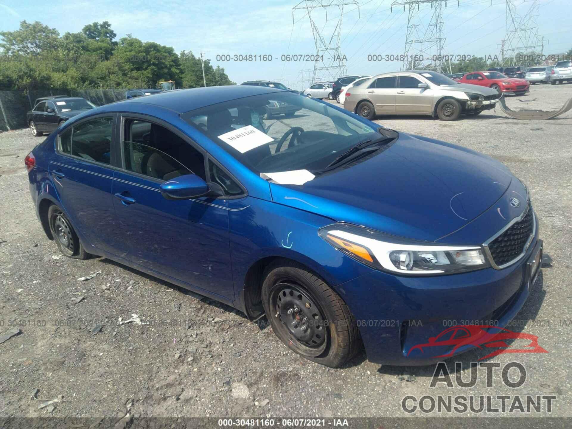 KIA FORTE 2017 - 3KPFK4A73HE127237