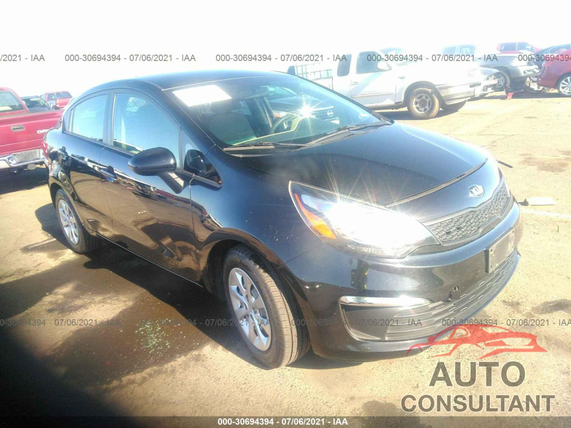 KIA RIO 2017 - KNADM4A34H6057250