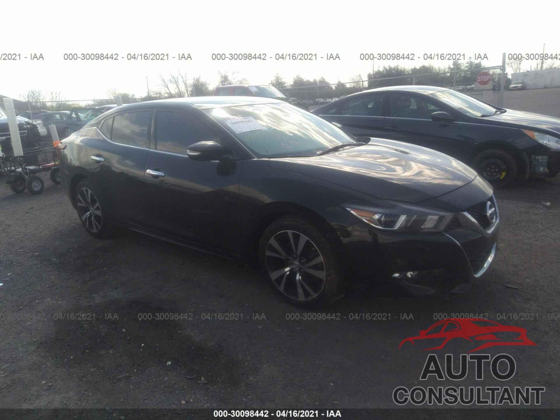 NISSAN MAXIMA 2018 - 1N4AA6AP0JC370418