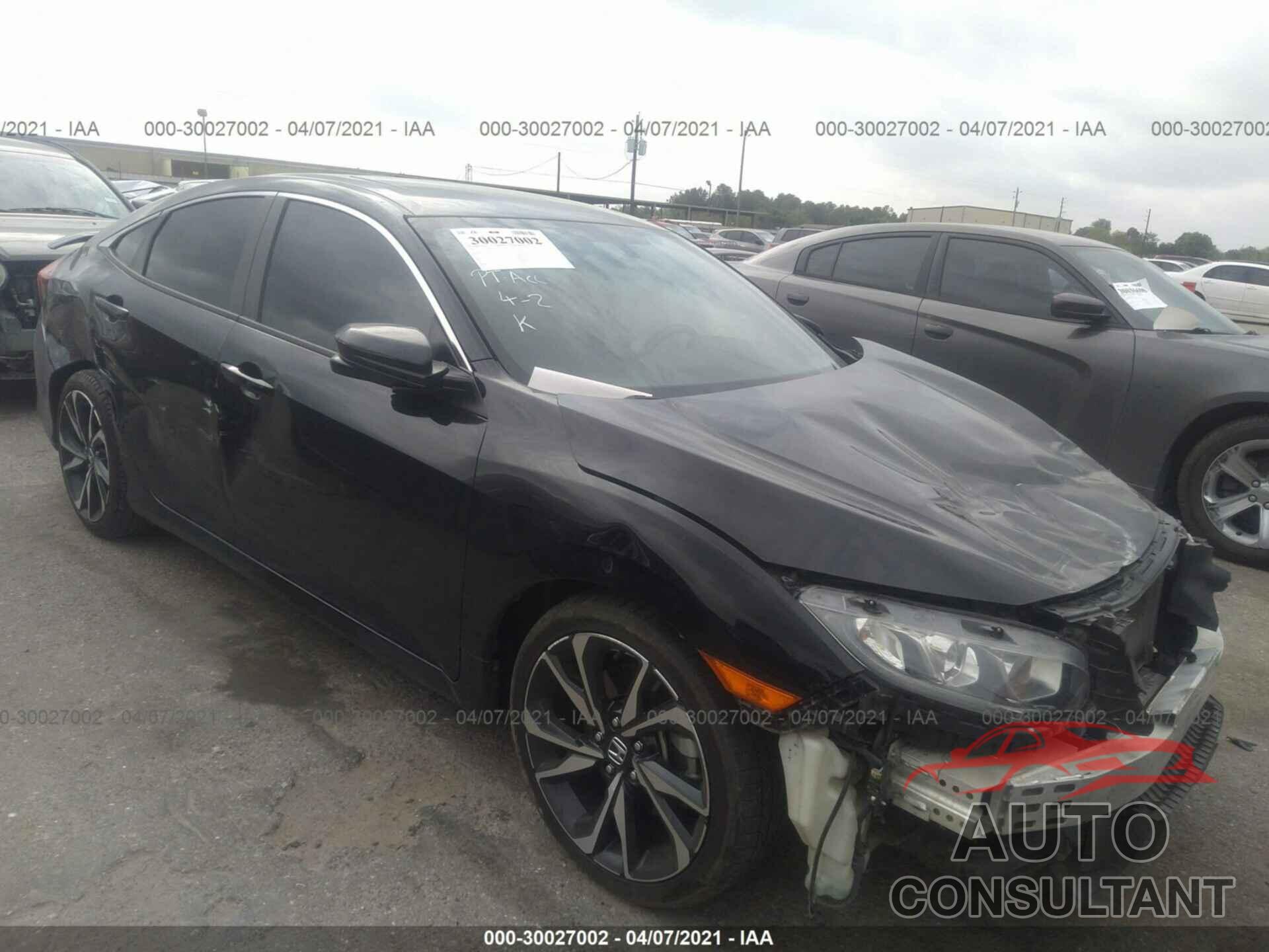 HONDA CIVIC SEDAN 2017 - 2HGFC1E54HH705064