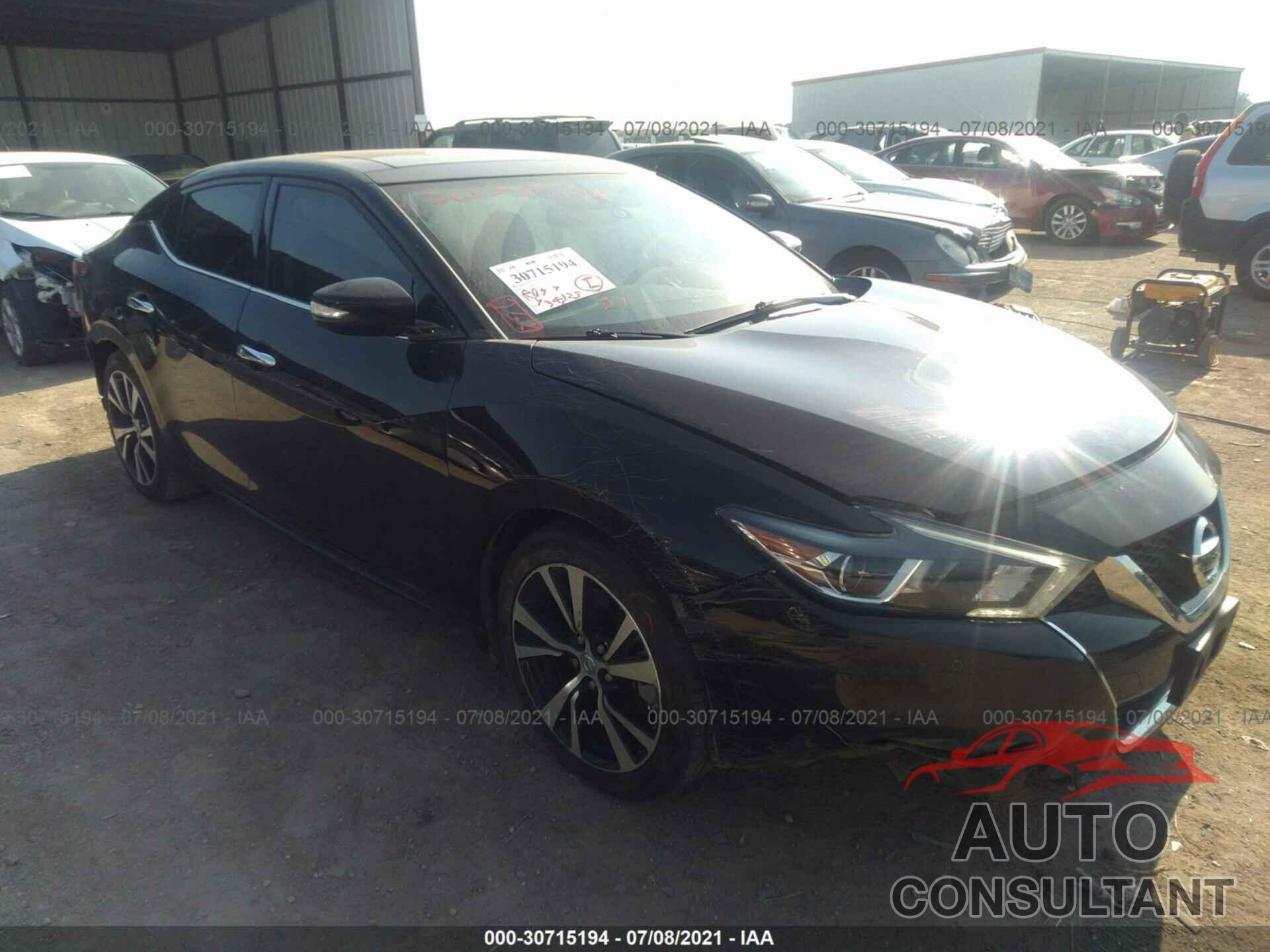 NISSAN MAXIMA 2018 - 1N4AA6AP8JC403732