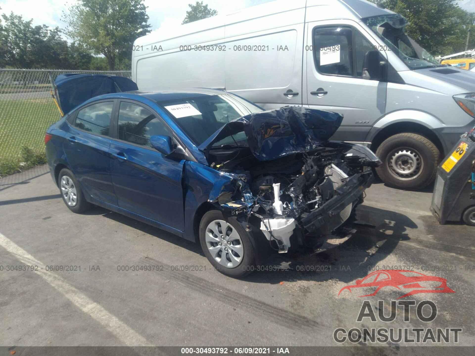 HYUNDAI ACCENT 2017 - KMHCT4AE6HU249943