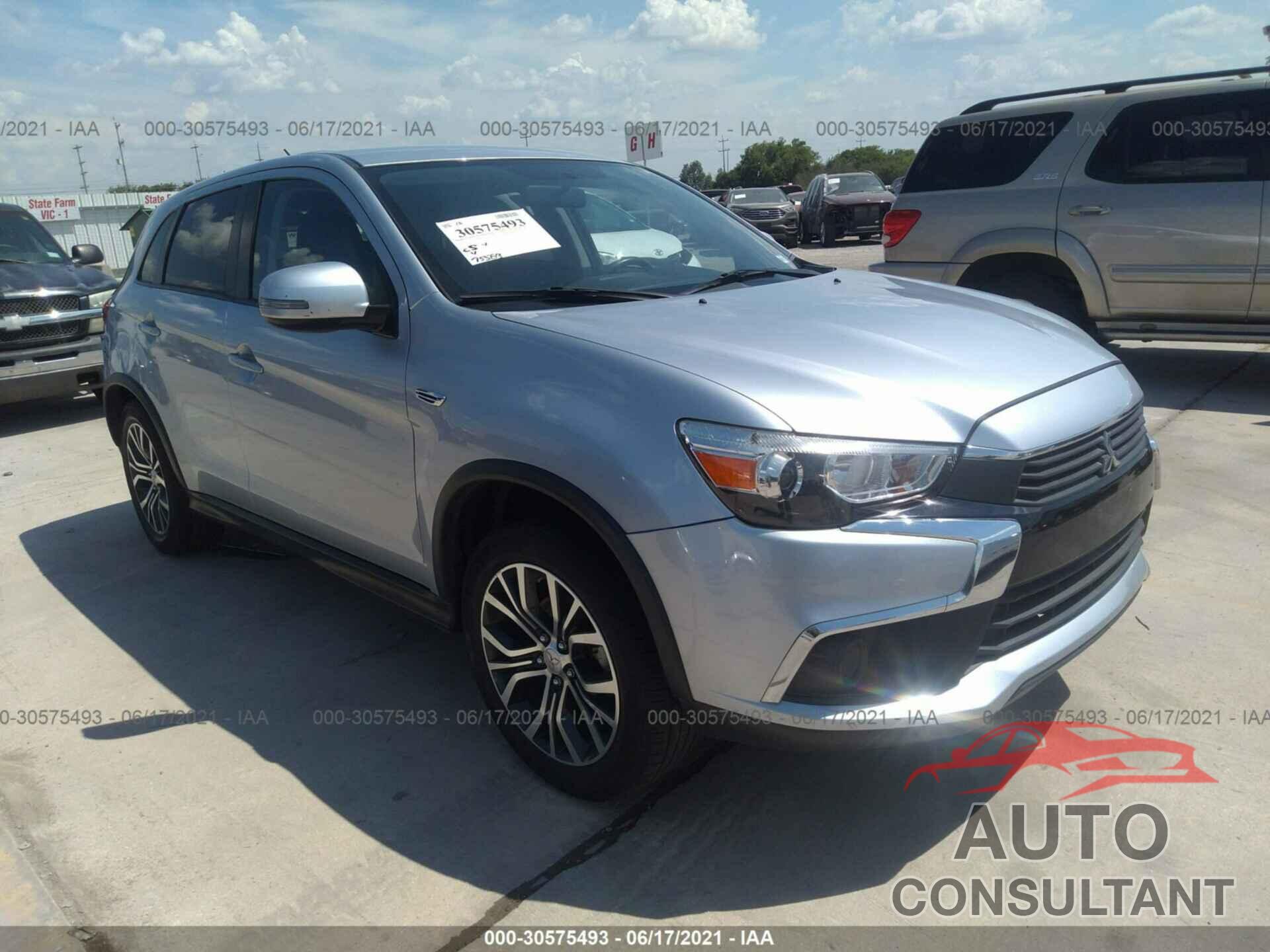 MITSUBISHI OUTLANDER SPORT 2016 - JA4AP3AU5GZ033675