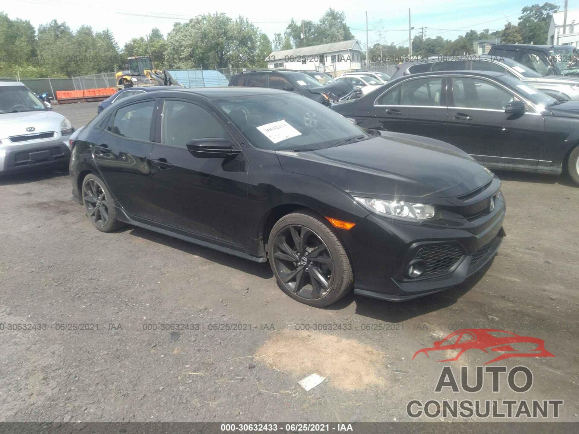 HONDA CIVIC HATCHBACK 2017 - SHHFK7H49HU429346