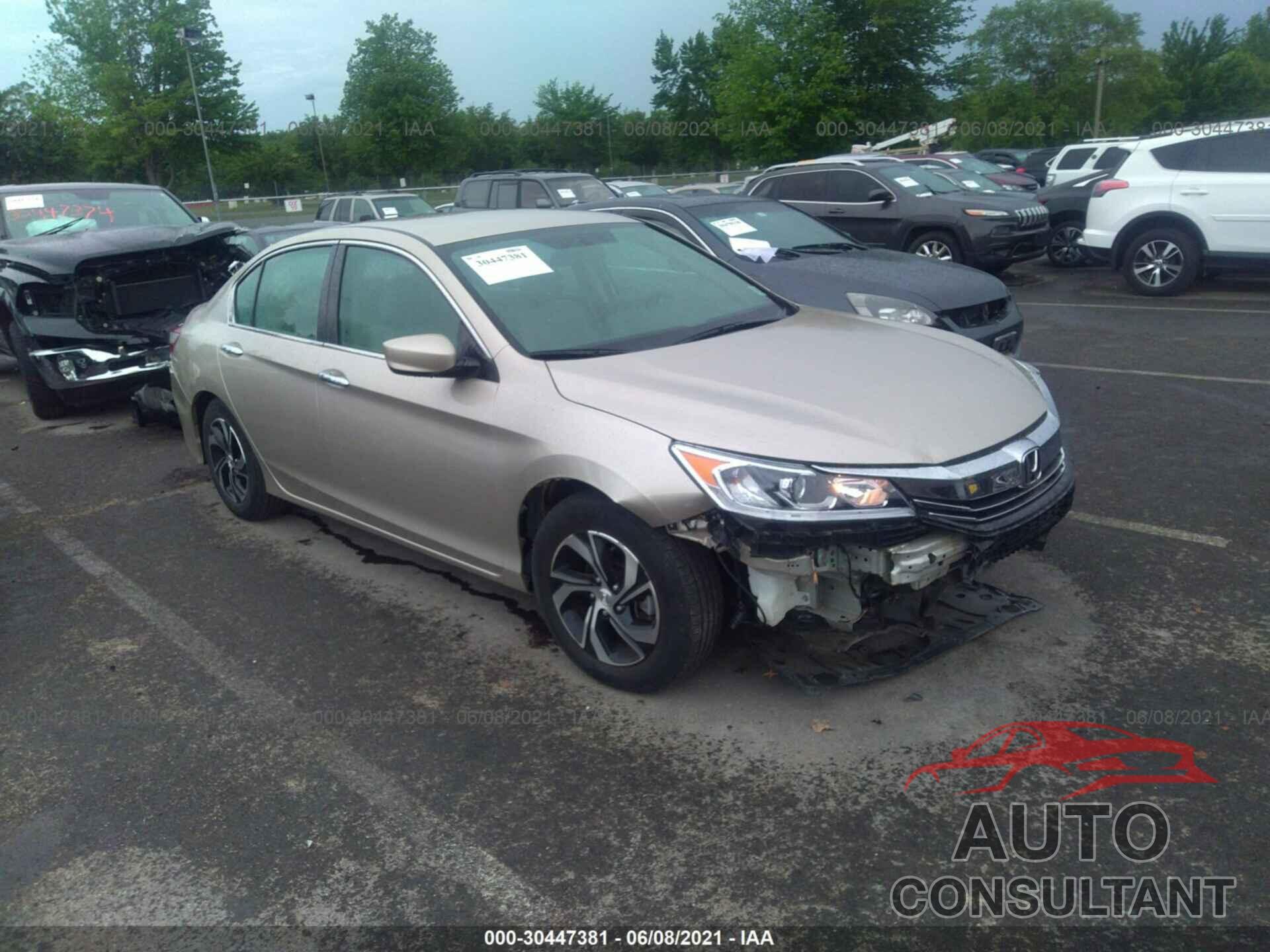 HONDA ACCORD SEDAN 2017 - 1HGCR2F39HA086609