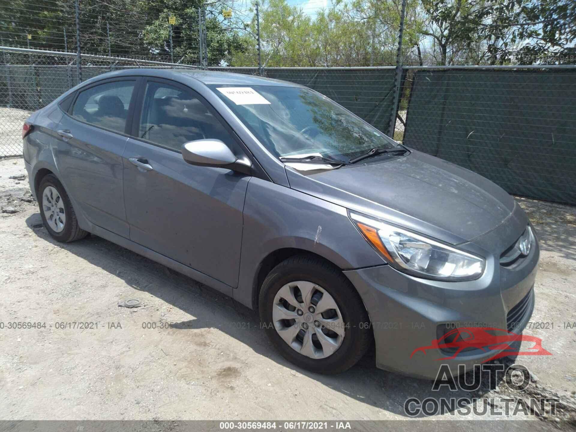 HYUNDAI ACCENT 2017 - KMHCT4AE0HU275471