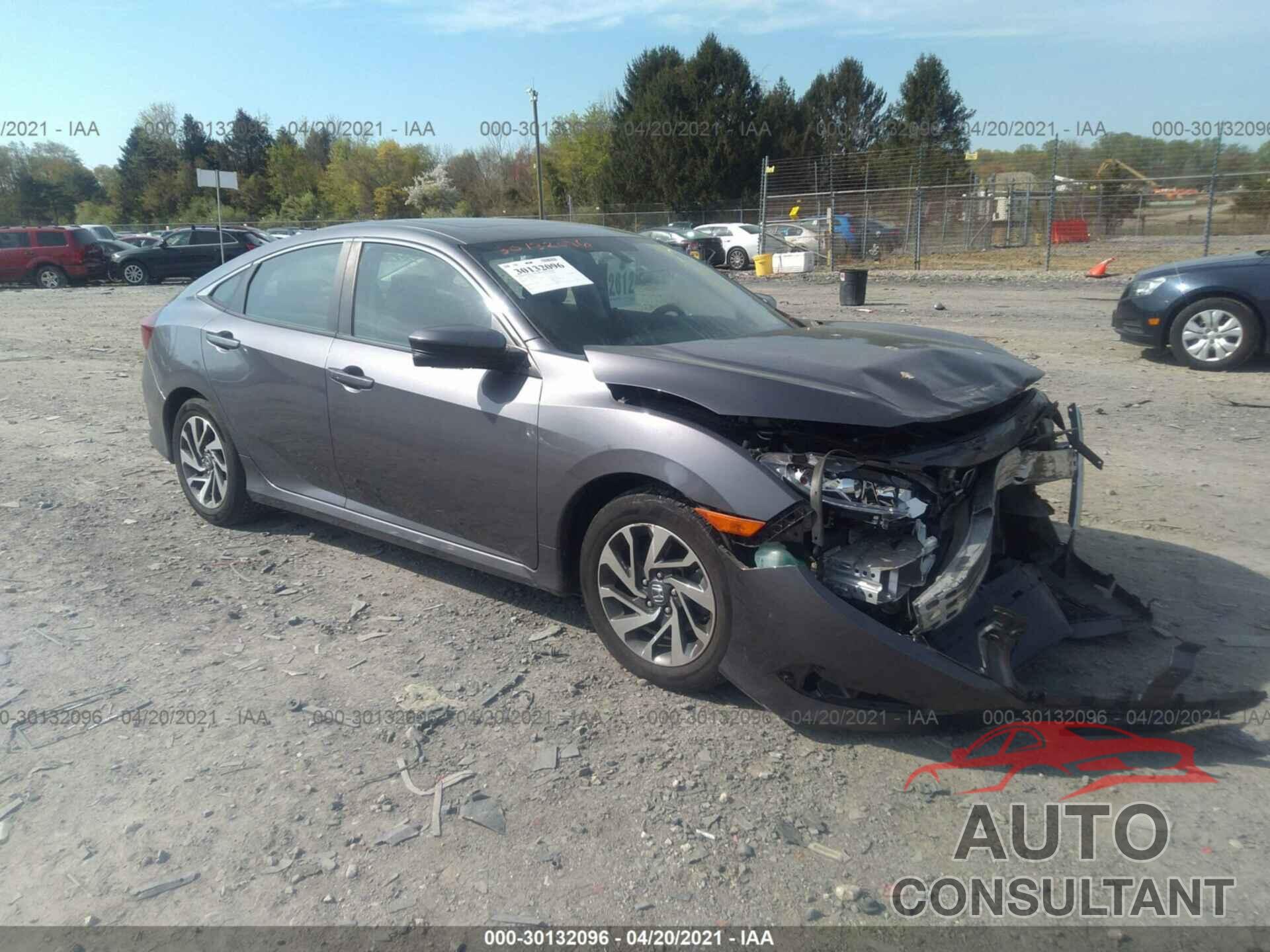 HONDA CIVIC SEDAN 2016 - 2HGFC2F72GH534321