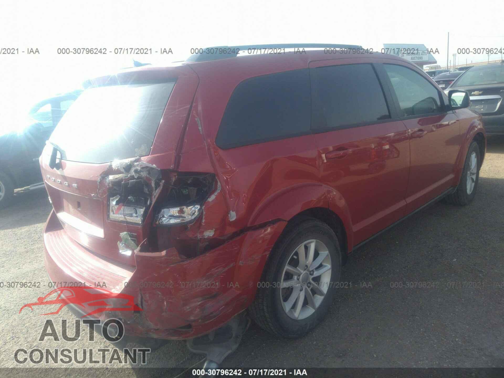 DODGE JOURNEY 2016 - 3C4PDCBG2GT202429