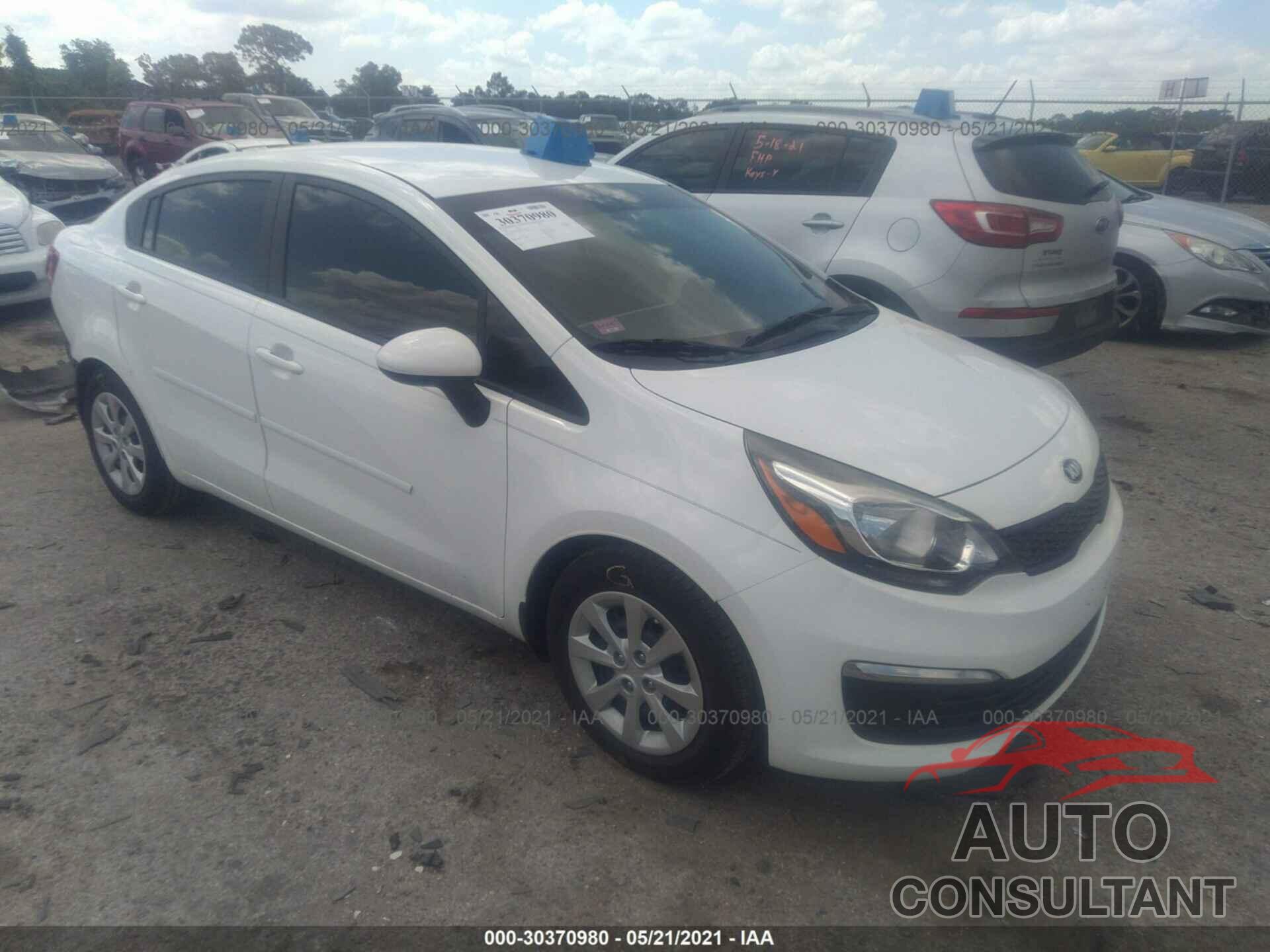 KIA RIO 2016 - KNADM4A3XG6639982