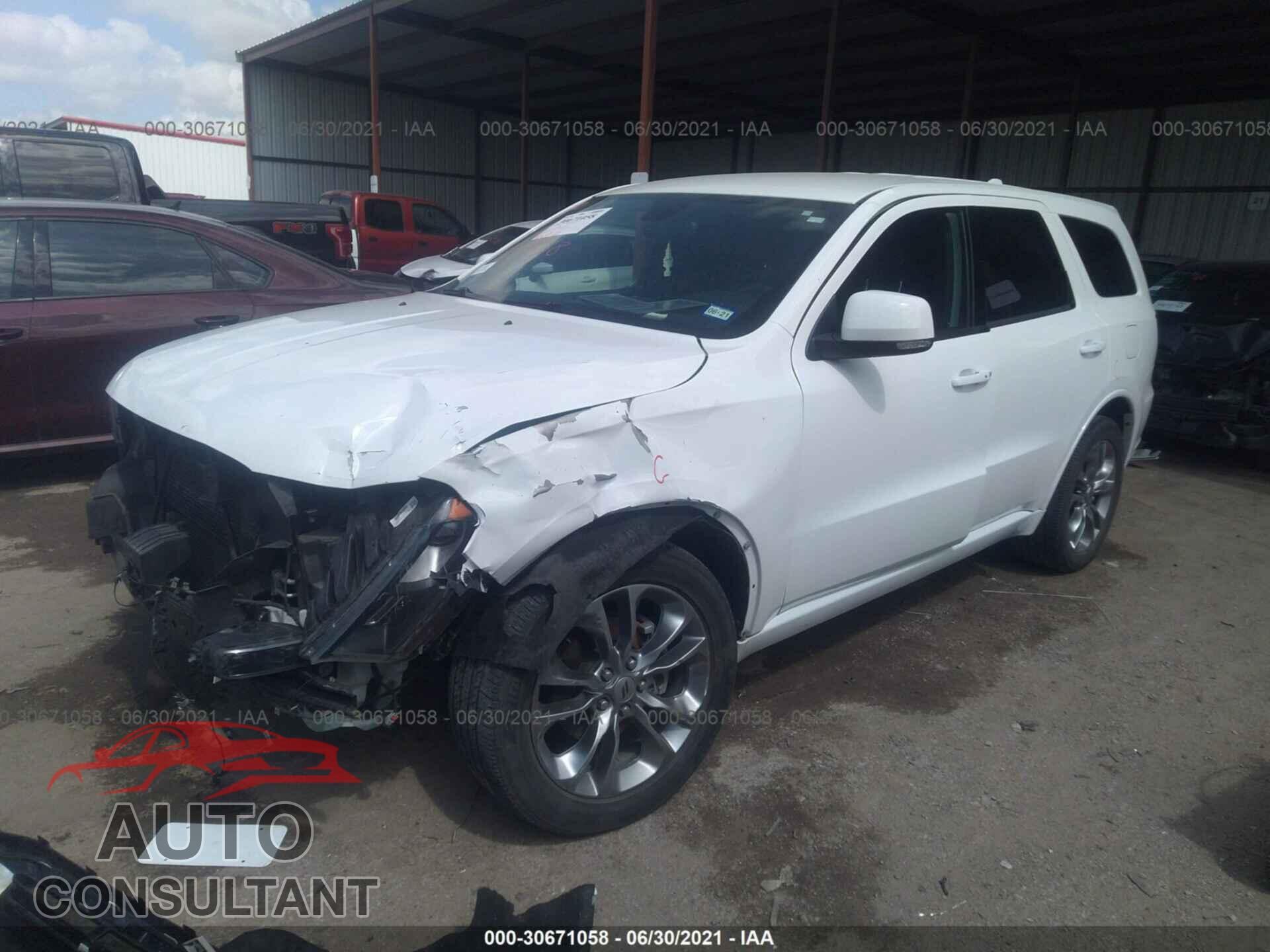 DODGE DURANGO 2019 - 1C4RDHDG9KC647337