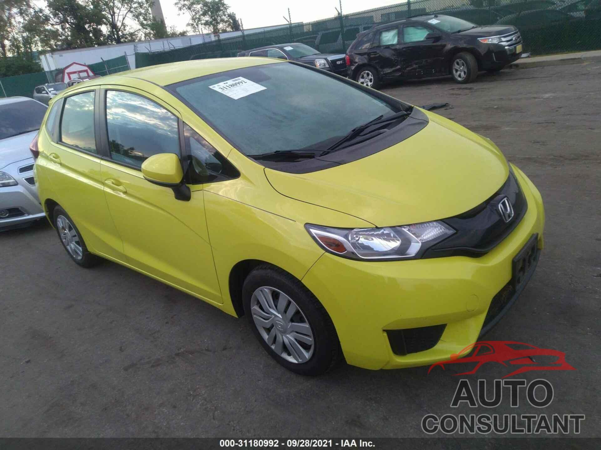 HONDA FIT 2016 - JHMGK5H54GX018295