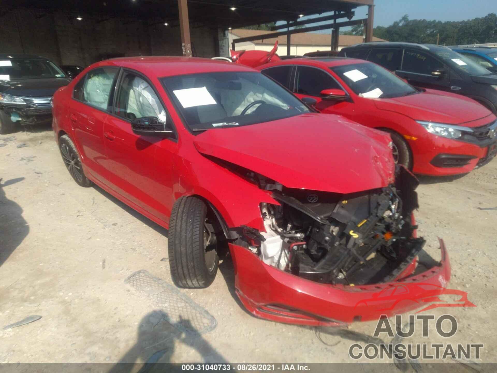 VOLKSWAGEN JETTA SEDAN 2016 - 3VWB17AJ4GM279284