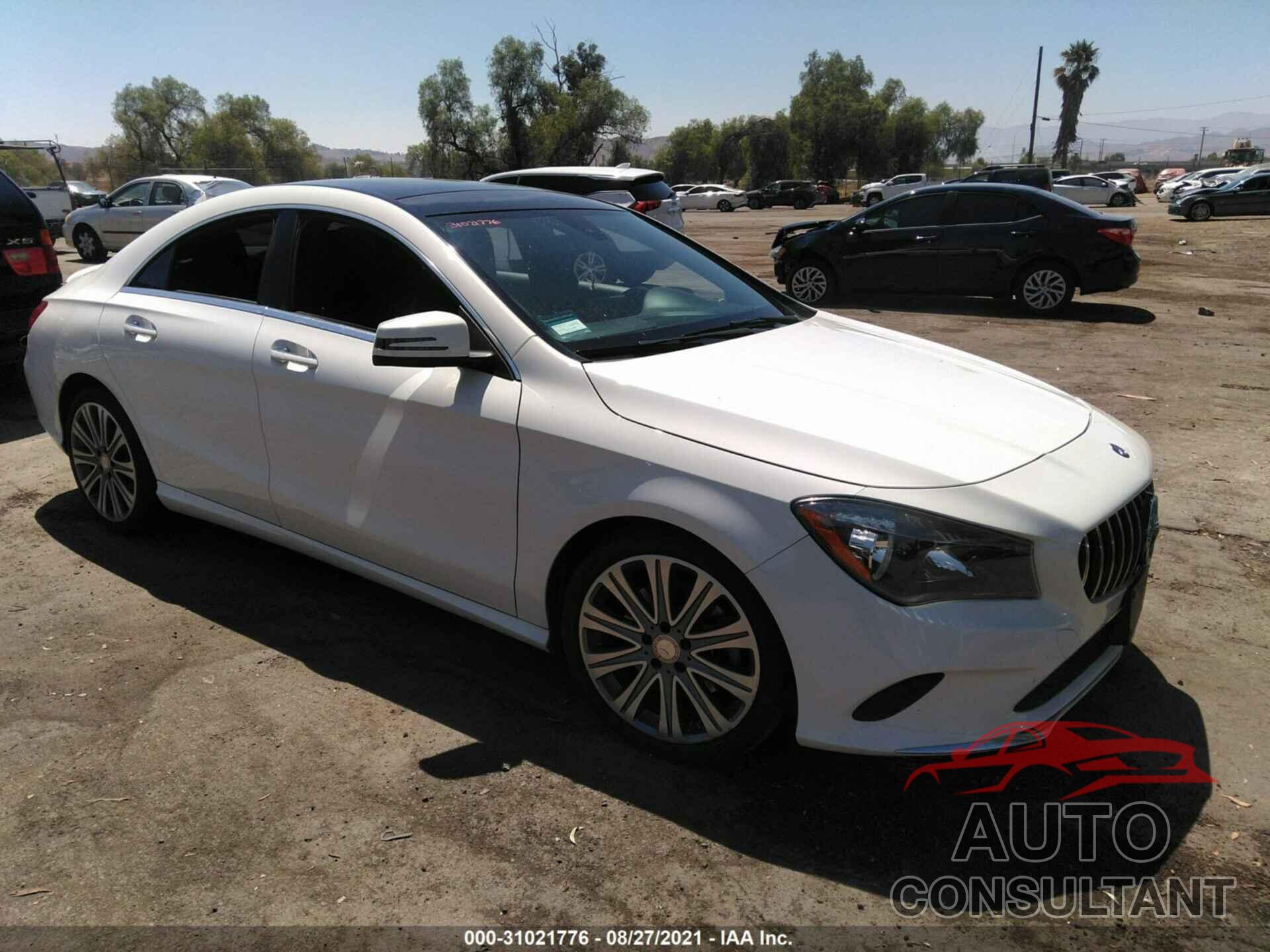 MERCEDES-BENZ CLA 2017 - WDDSJ4EB1HN409989