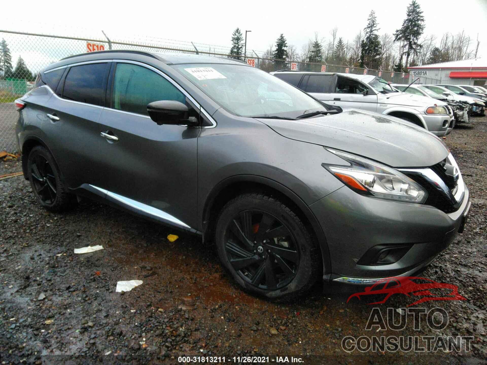 NISSAN MURANO 2017 - 5N1AZ2MH0HN142784