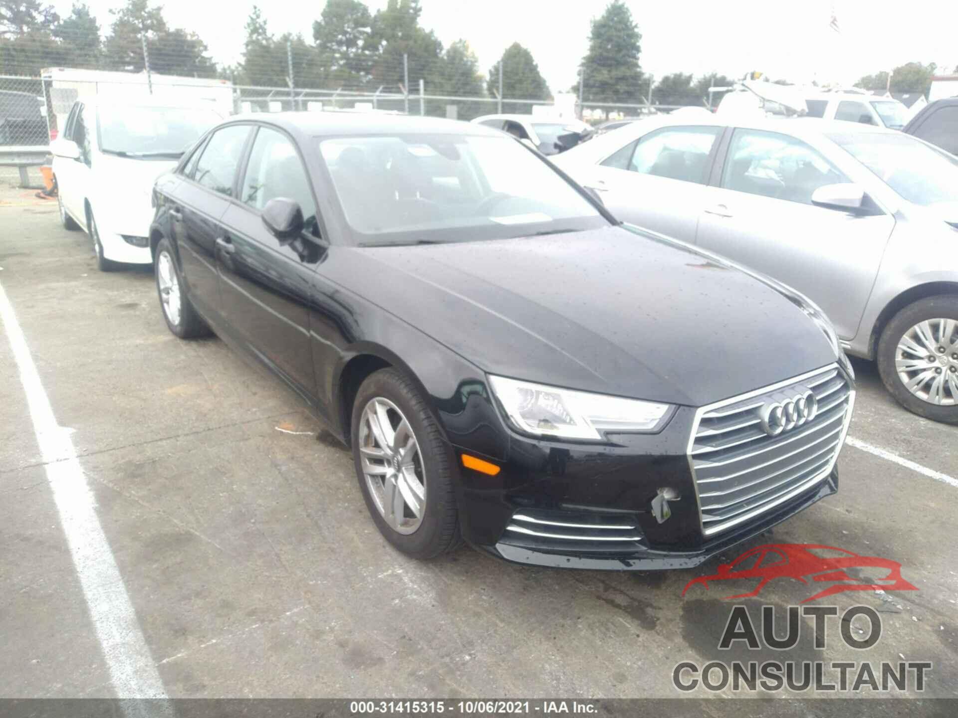 AUDI A4 2017 - WAUGMAF47HA173326