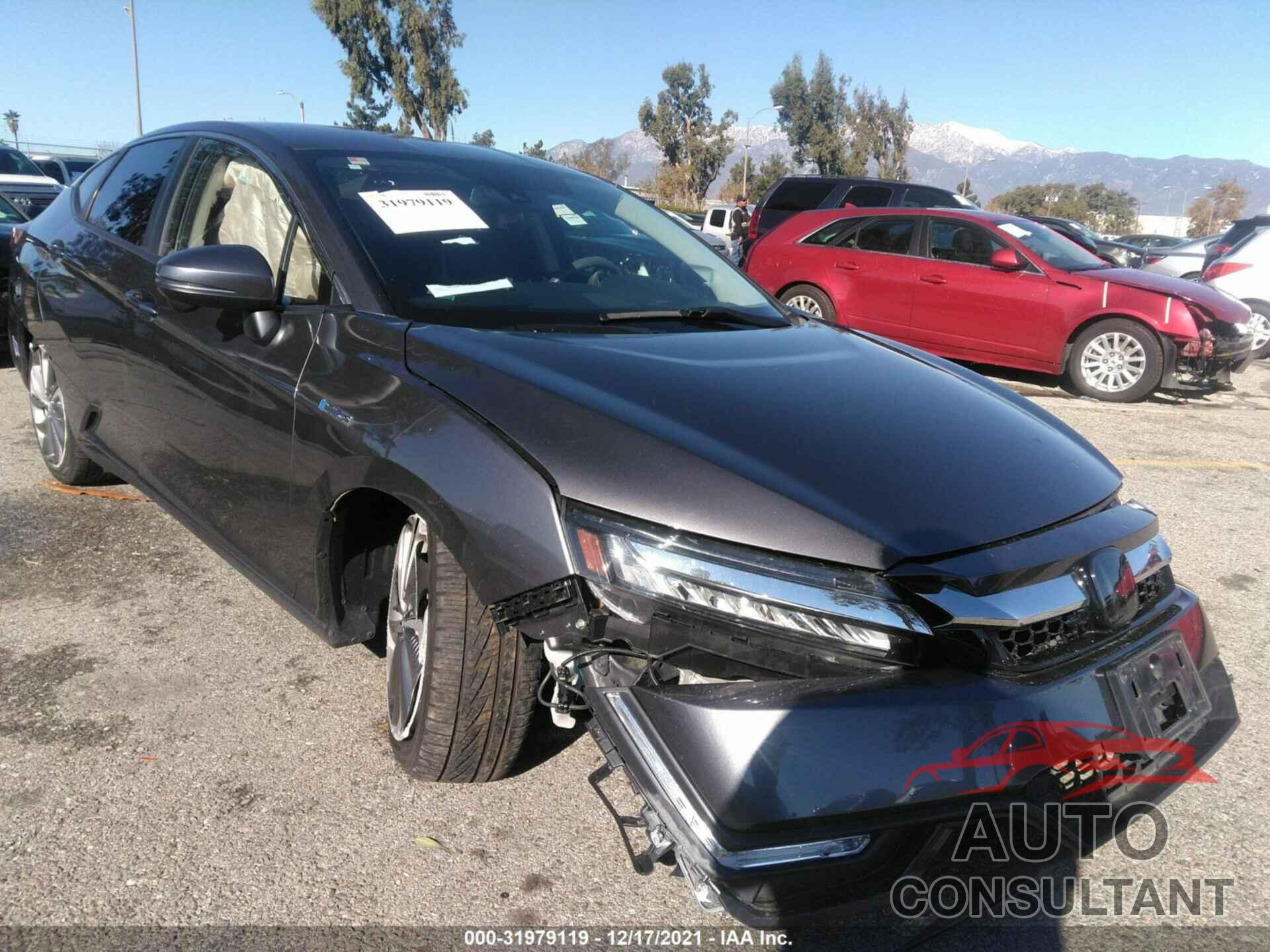 HONDA CLARITY PLUG-IN HYBRID 2018 - JHMZC5F12JC019224