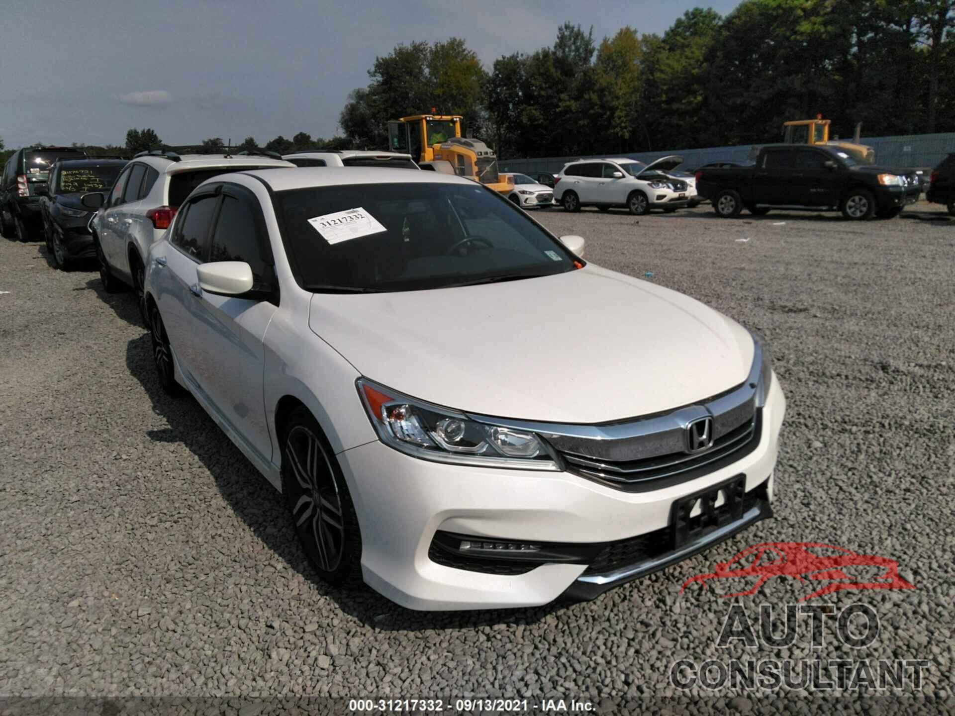 HONDA ACCORD SEDAN 2016 - 1HGCR2F56GA078080