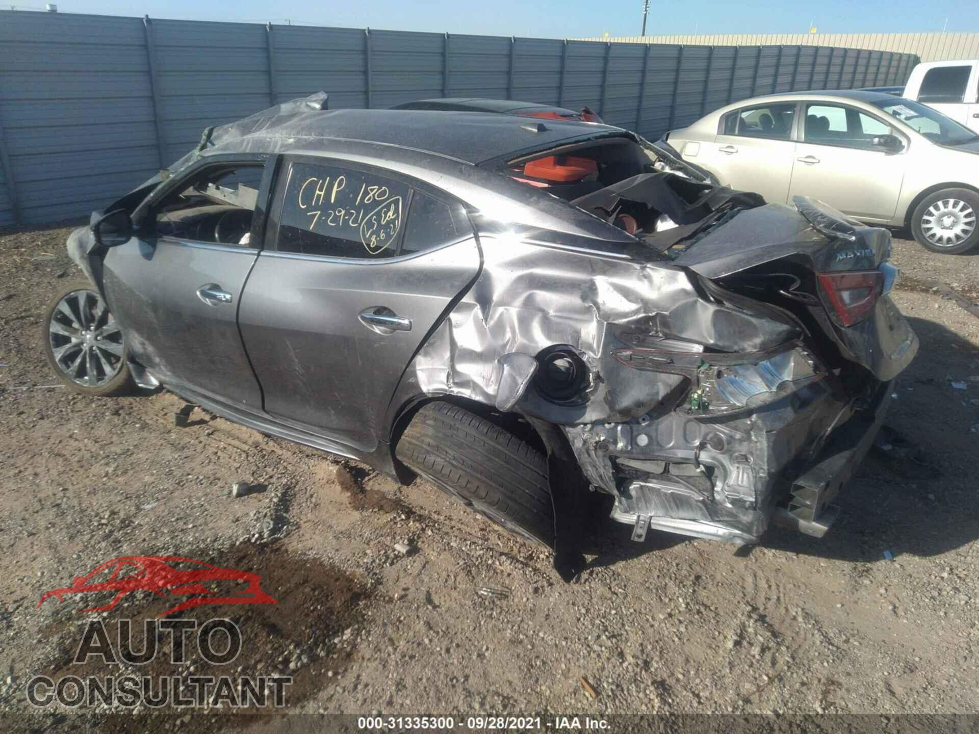 NISSAN MAXIMA 2017 - 1N4AA6AP5HC448492